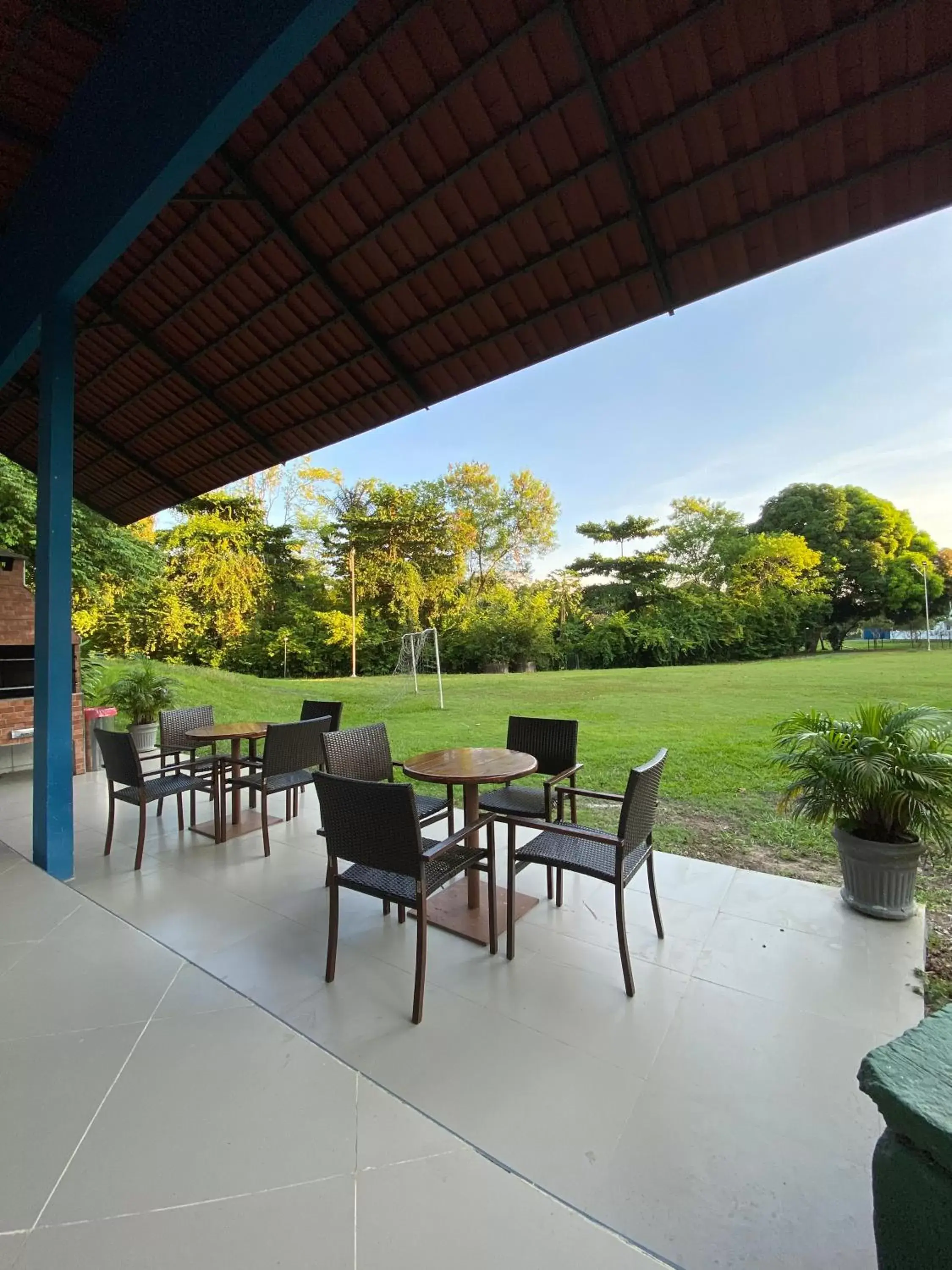 Patio in Novotel Manaus