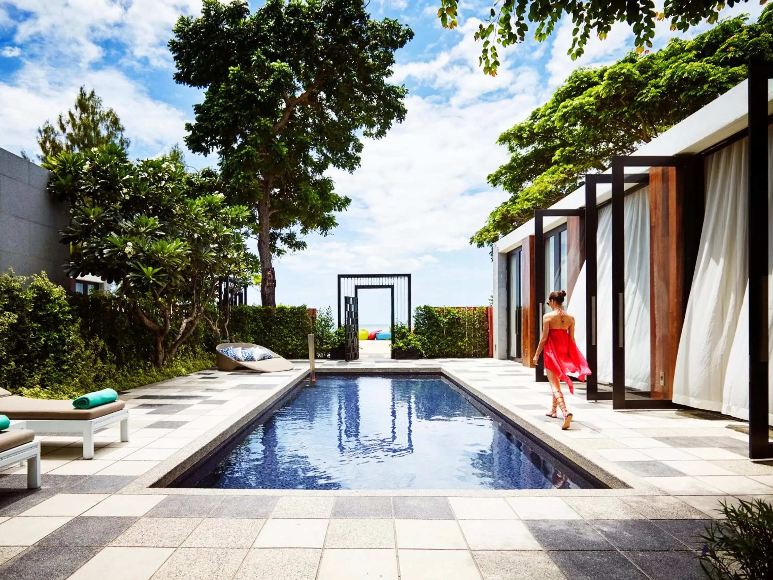 Property building, Swimming Pool in SO Sofitel Hua Hin