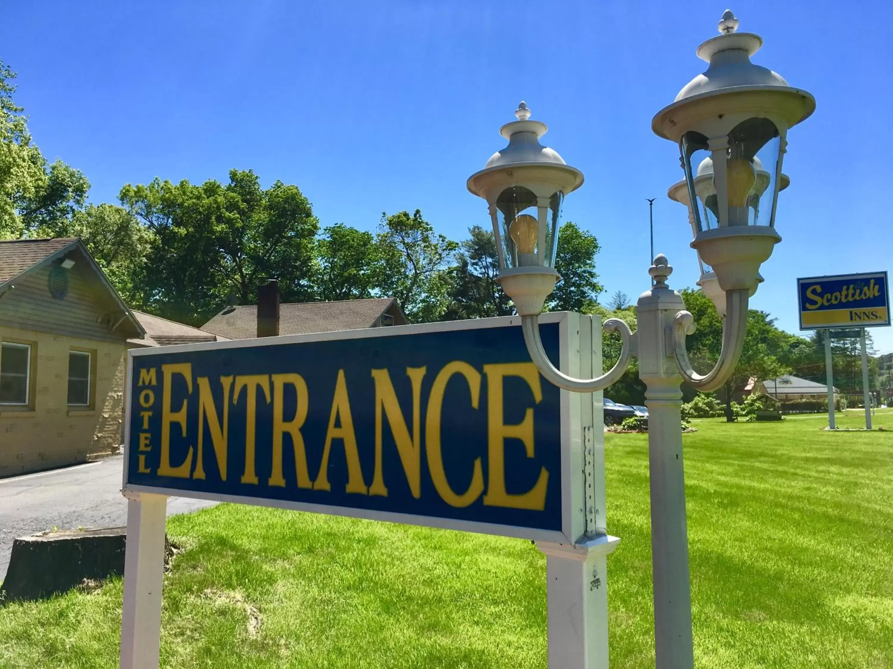 Property building in Scottish Inns Milford Property building in Scottish Inns Milford