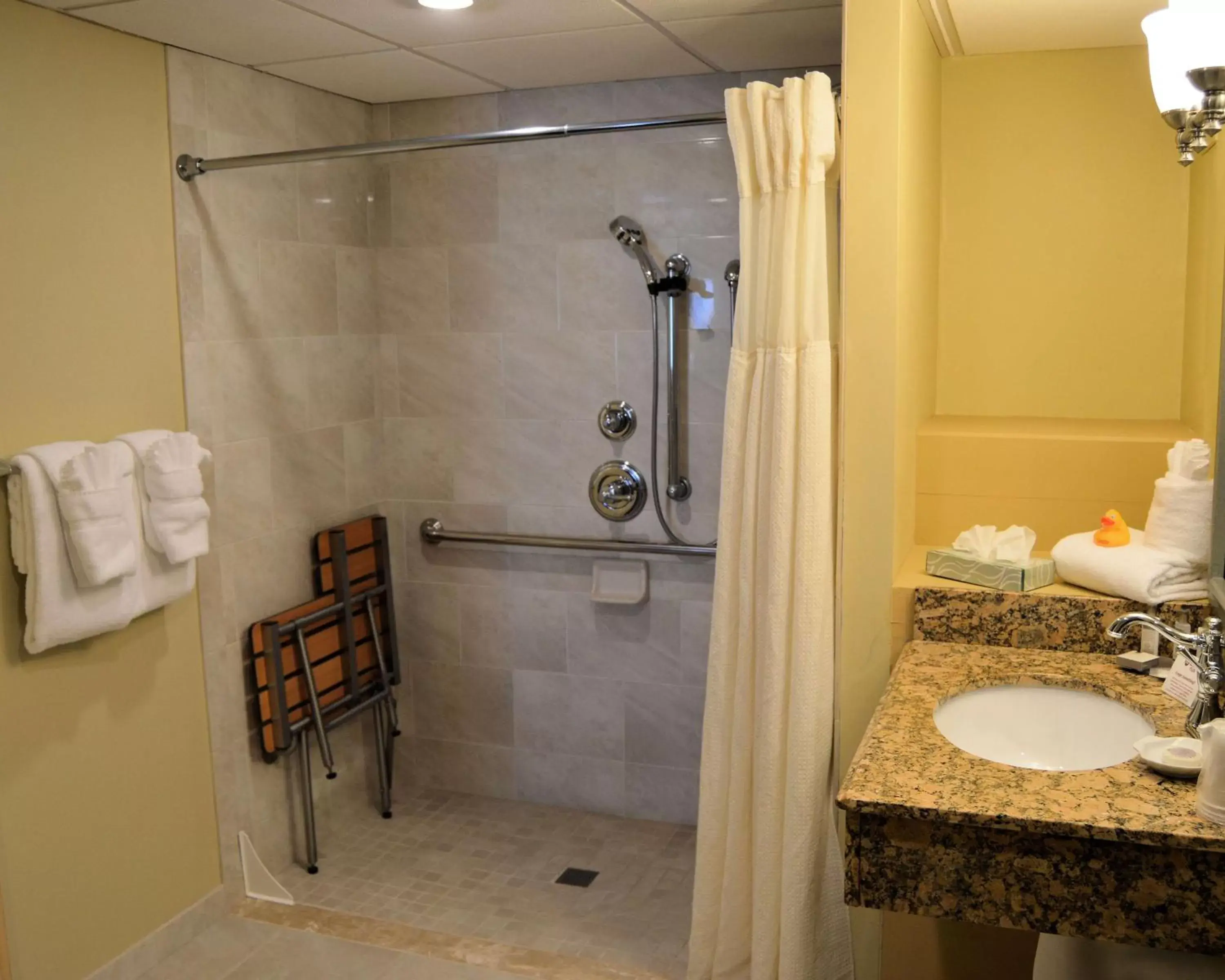 acessibility, Bathroom in Best Western Plus Wilkes Barre Center City