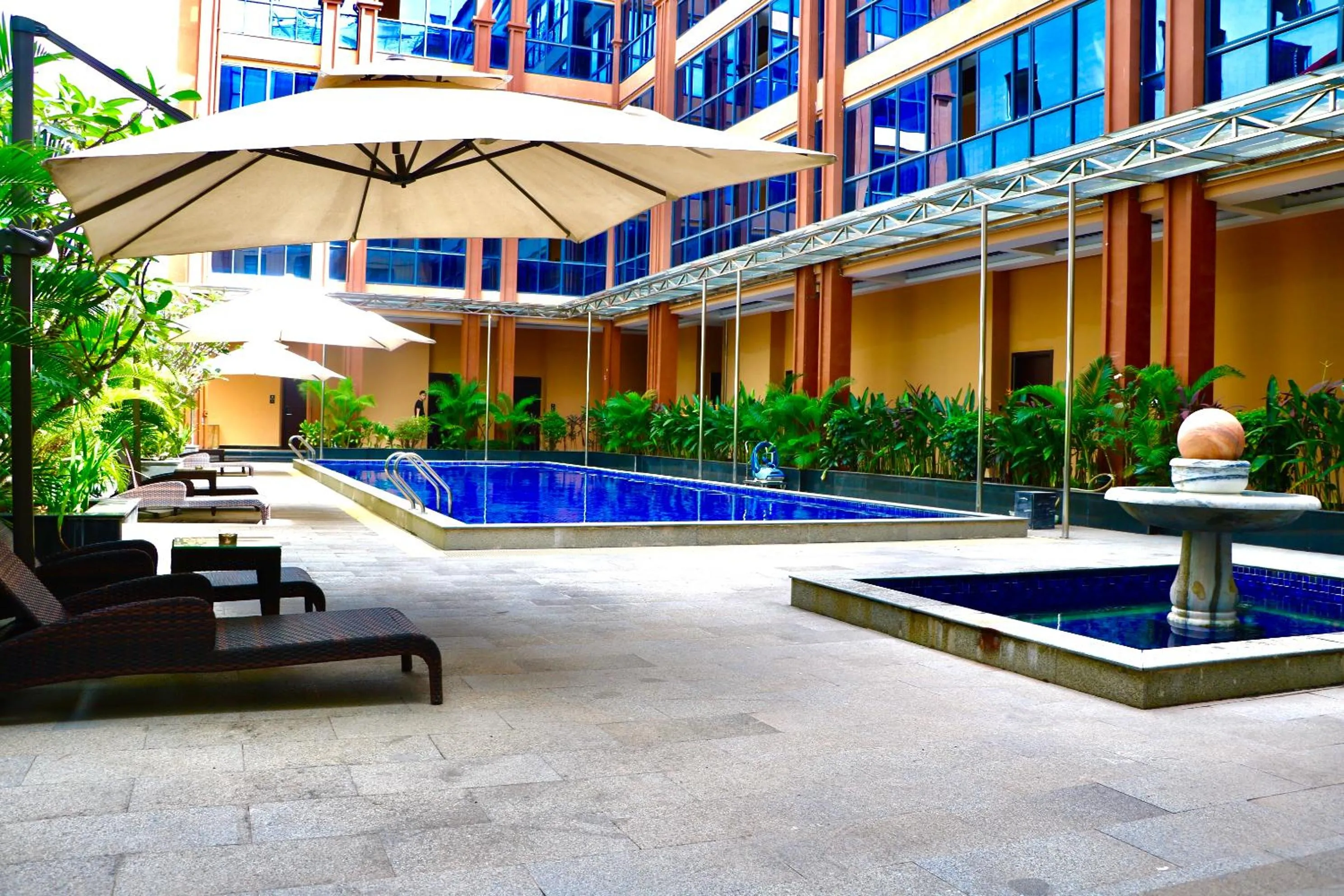 Swimming pool in Le Chen Miiya Hotel