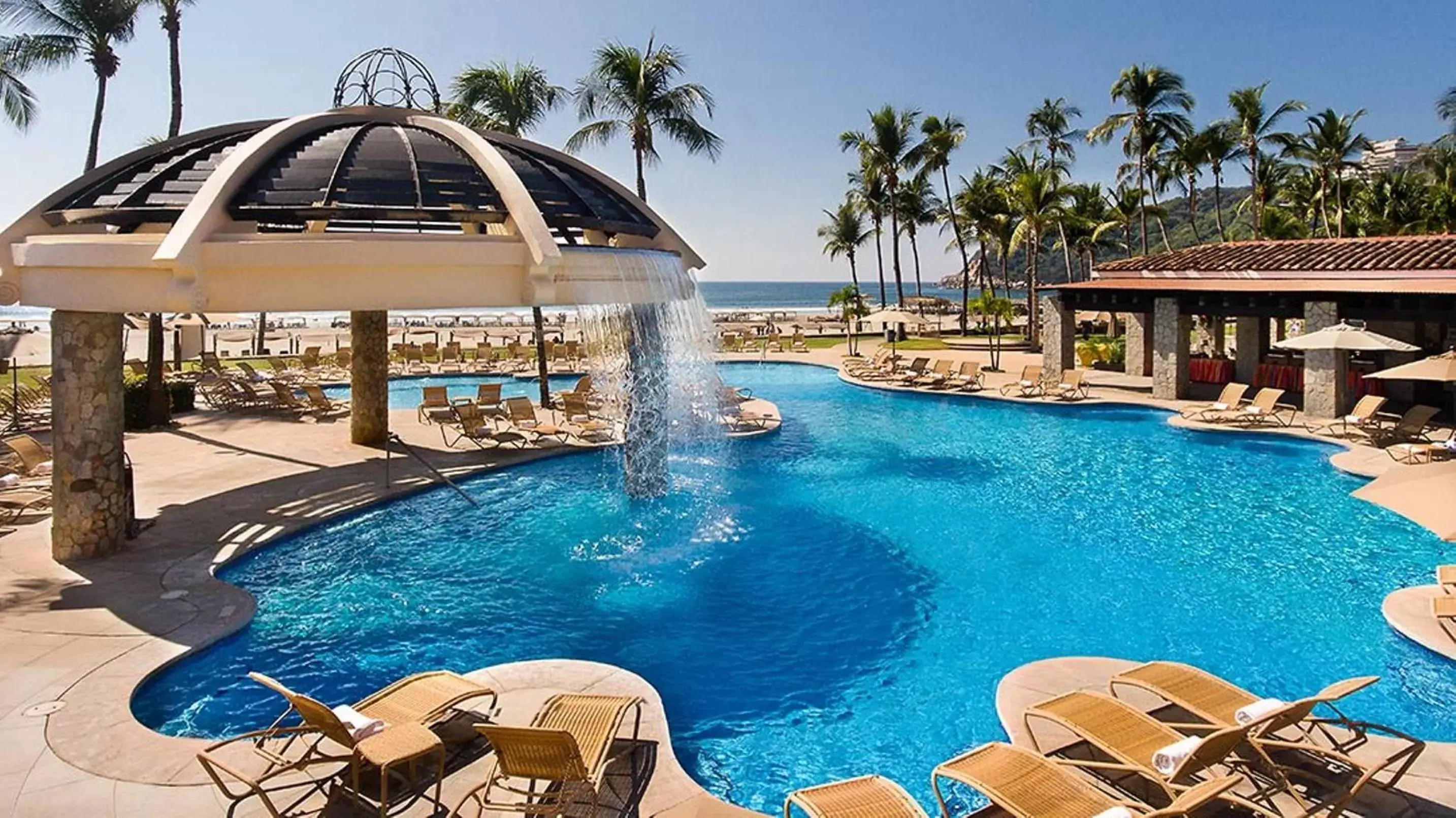 Swimming Pool in Pierre Mundo Imperial Riviera Diamante Acapulco