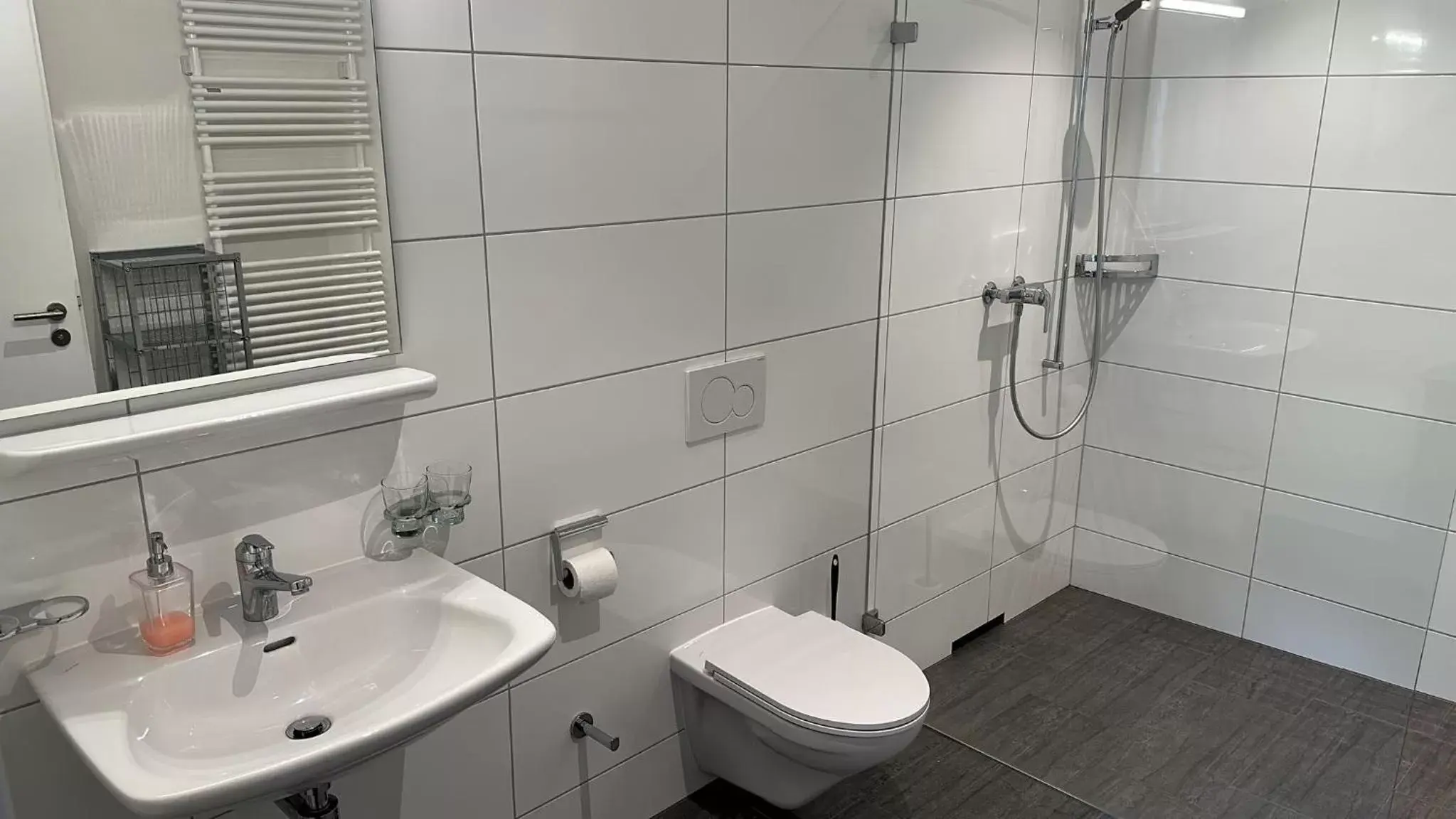 Bathroom in Hotel Tschuggen Davos