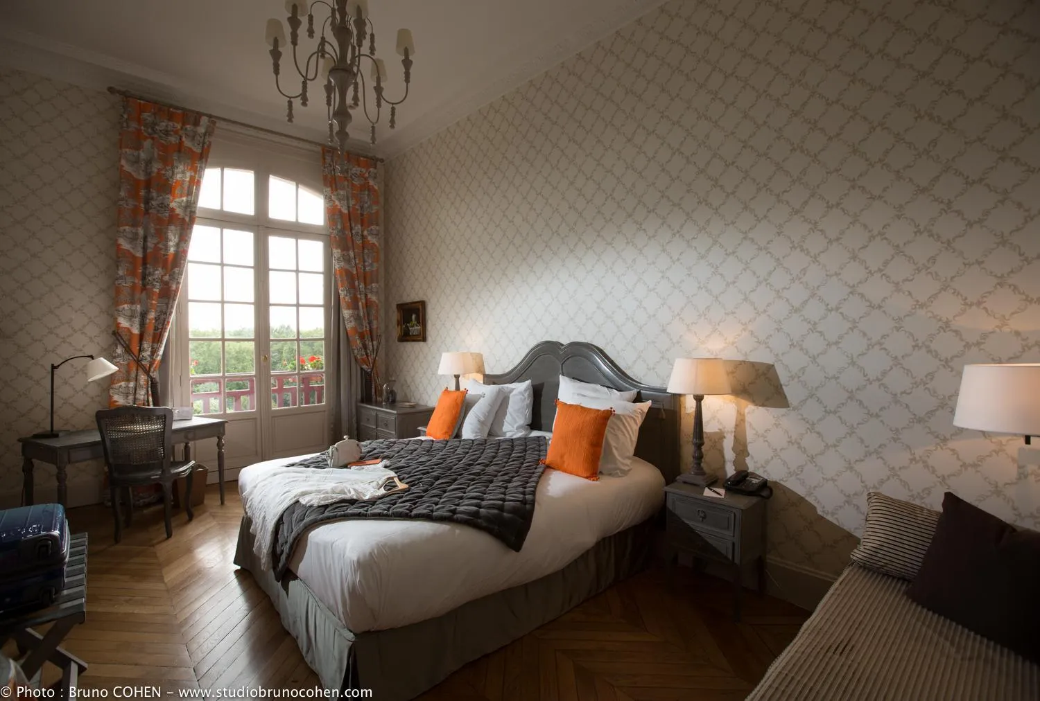 Bed in Le Château de la Tour