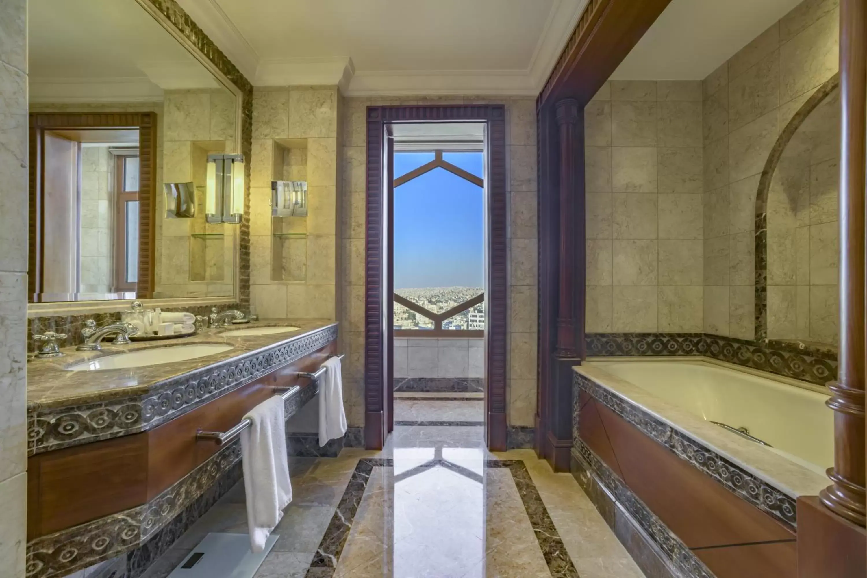 Bathroom in Grand Hyatt Amman