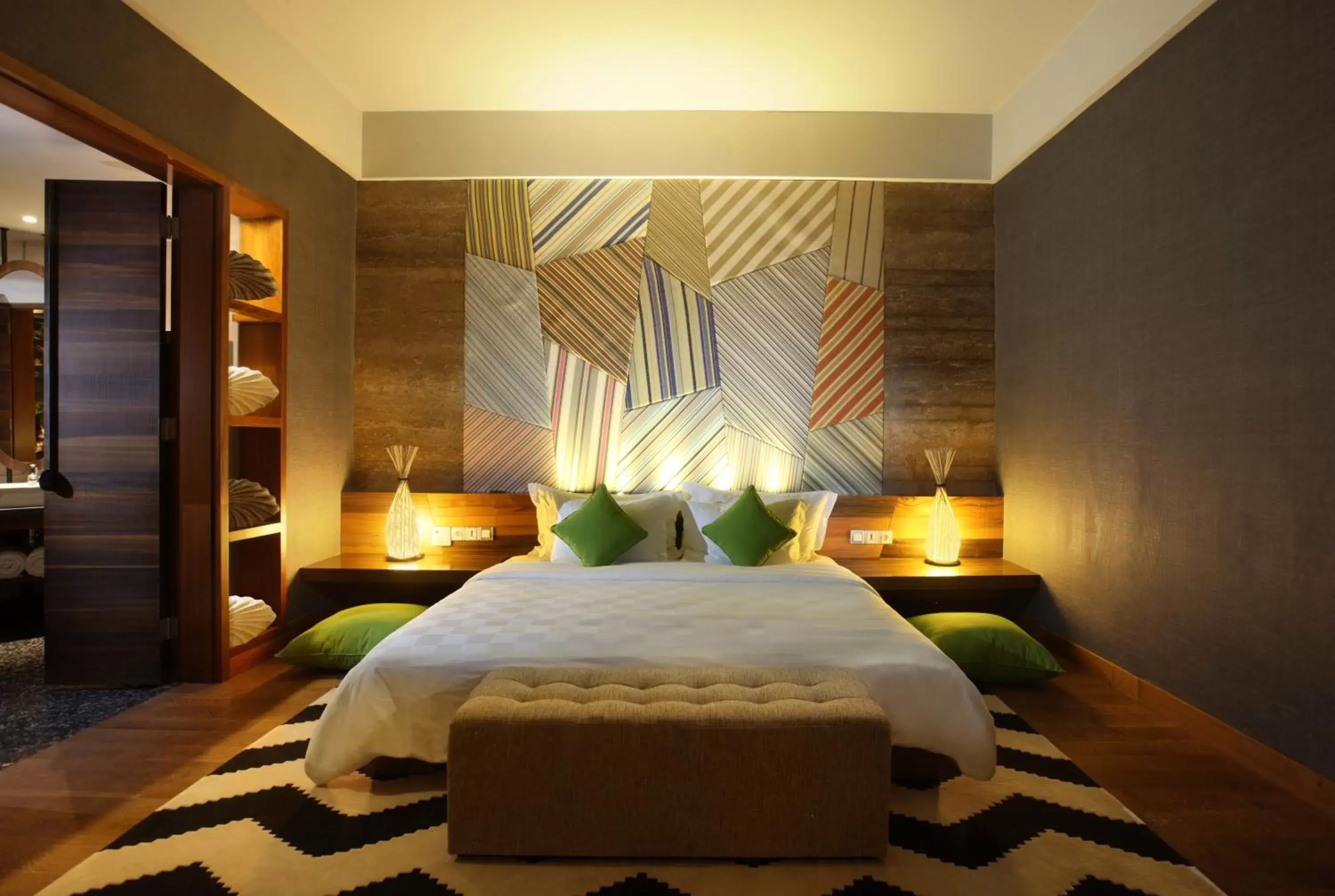 Bedroom, Bed in TS SUITES Seminyak Bali