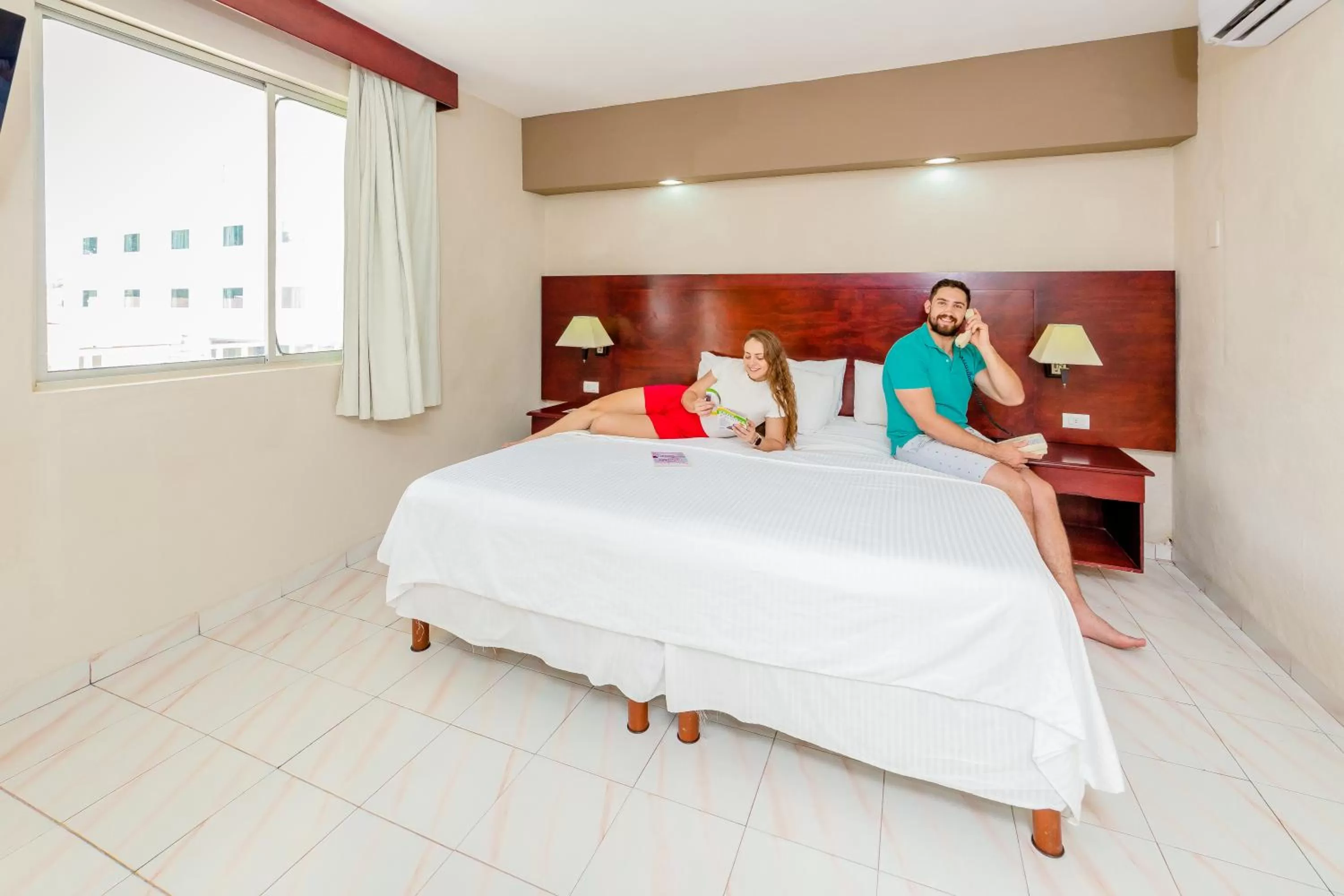 Photo of the whole room, Bed in Hotel Maria del Carmen