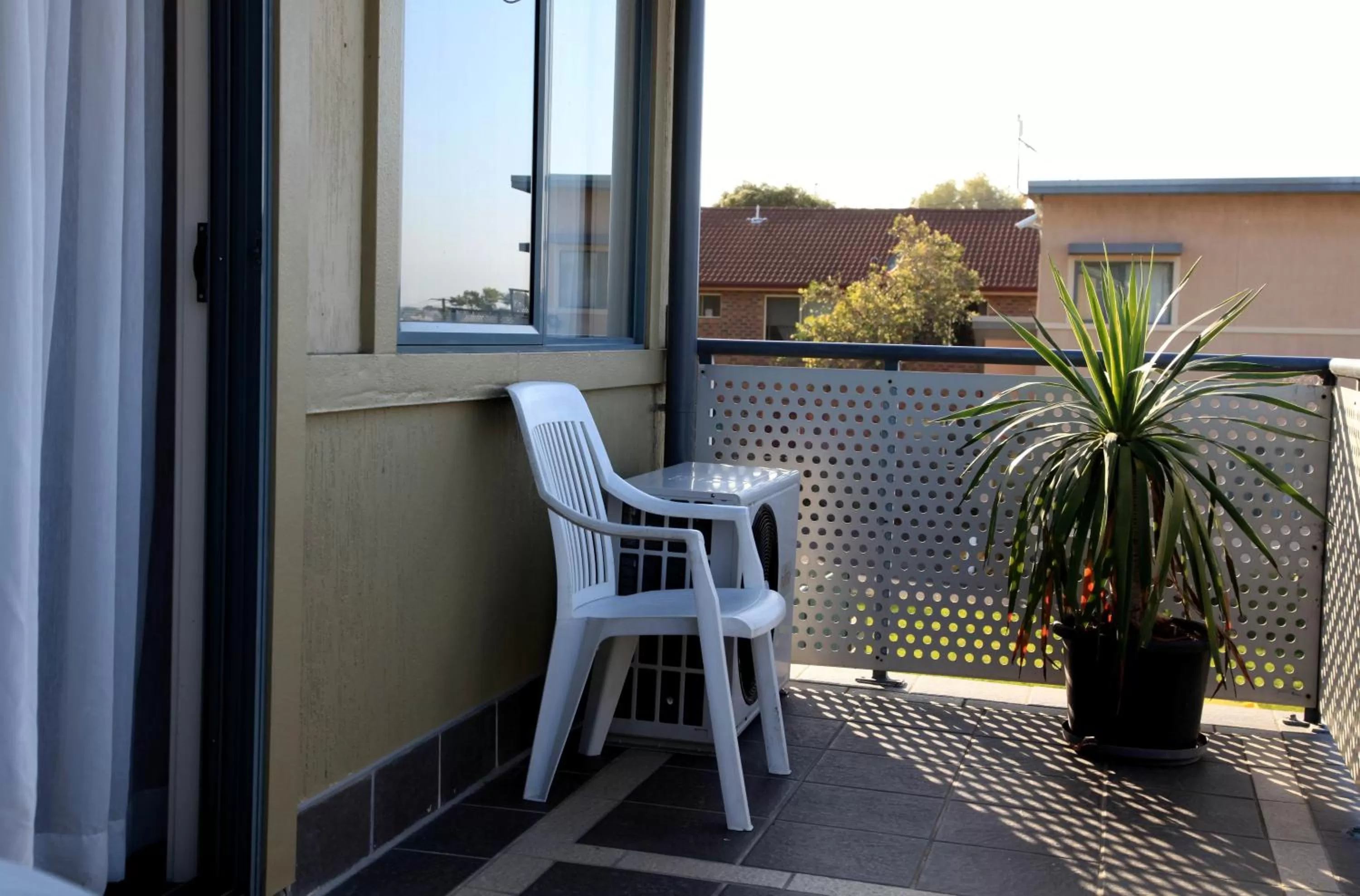 Balcony/Terrace in Travellers Motor Village