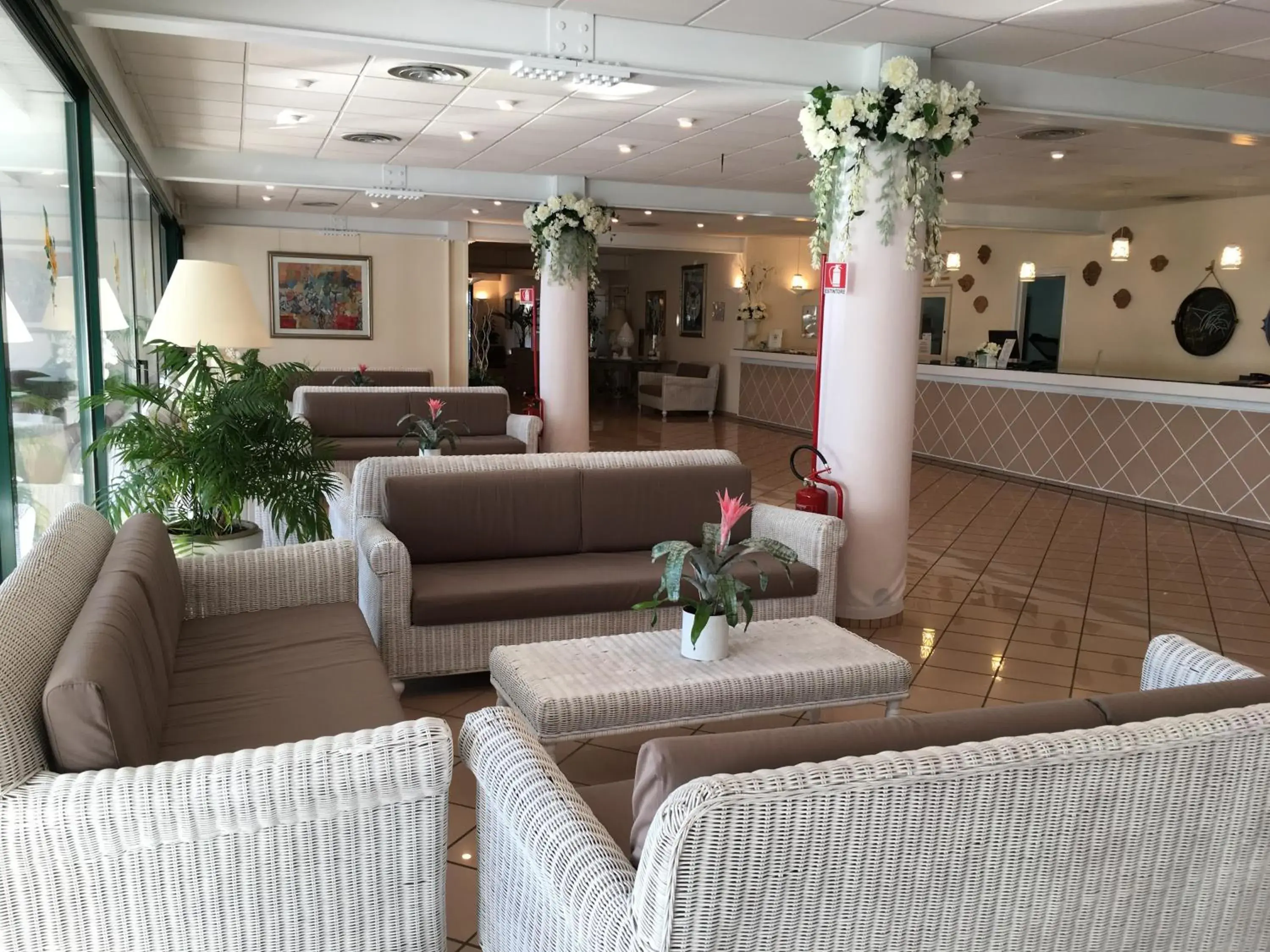 Lobby or reception in Hotel Sierra Silvana