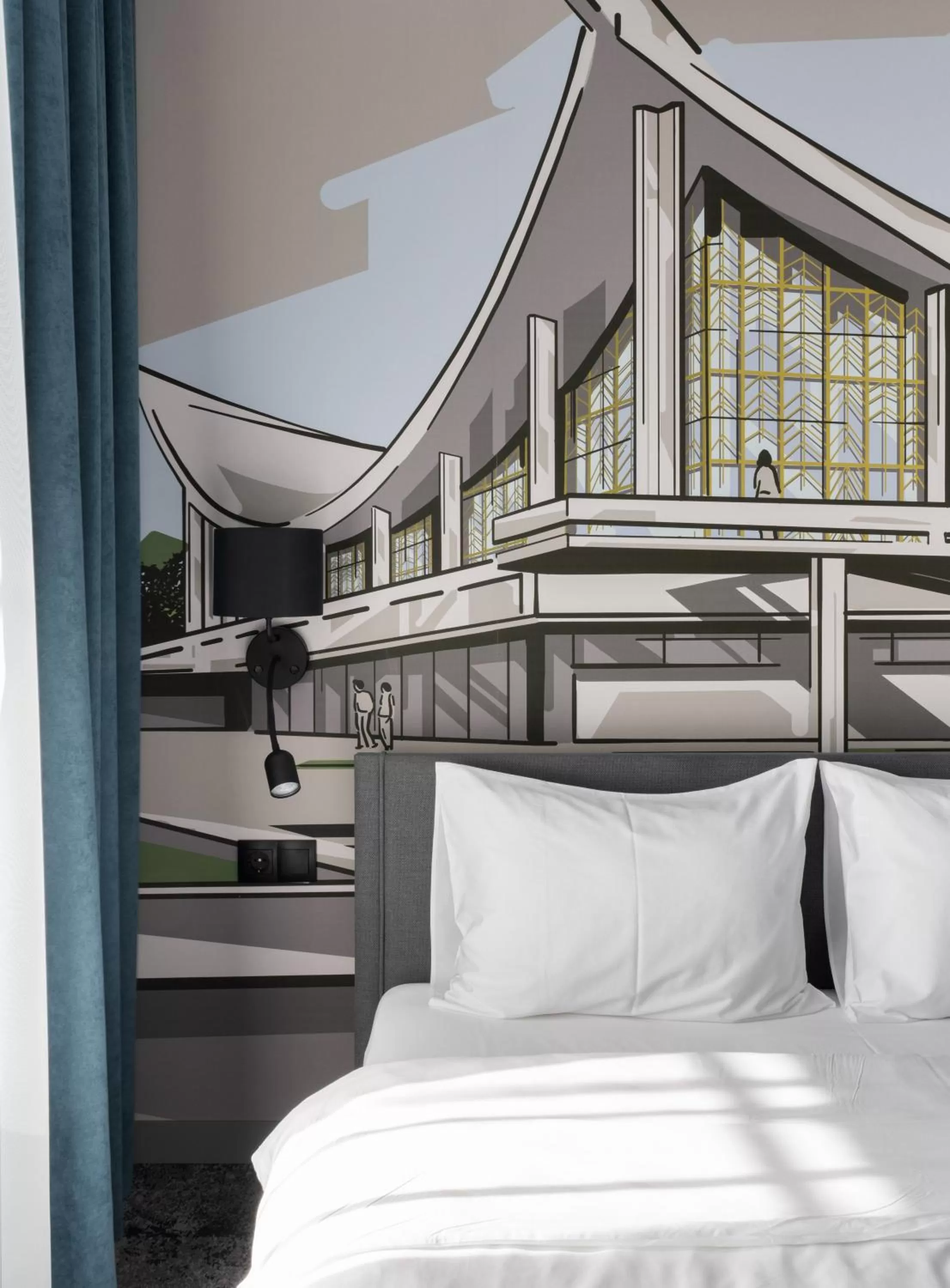 Bed, Bunk Bed in Be The One Hotel