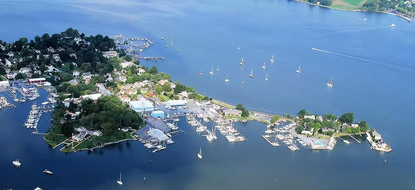 Bird's-eye View in The Robert Morris Inn