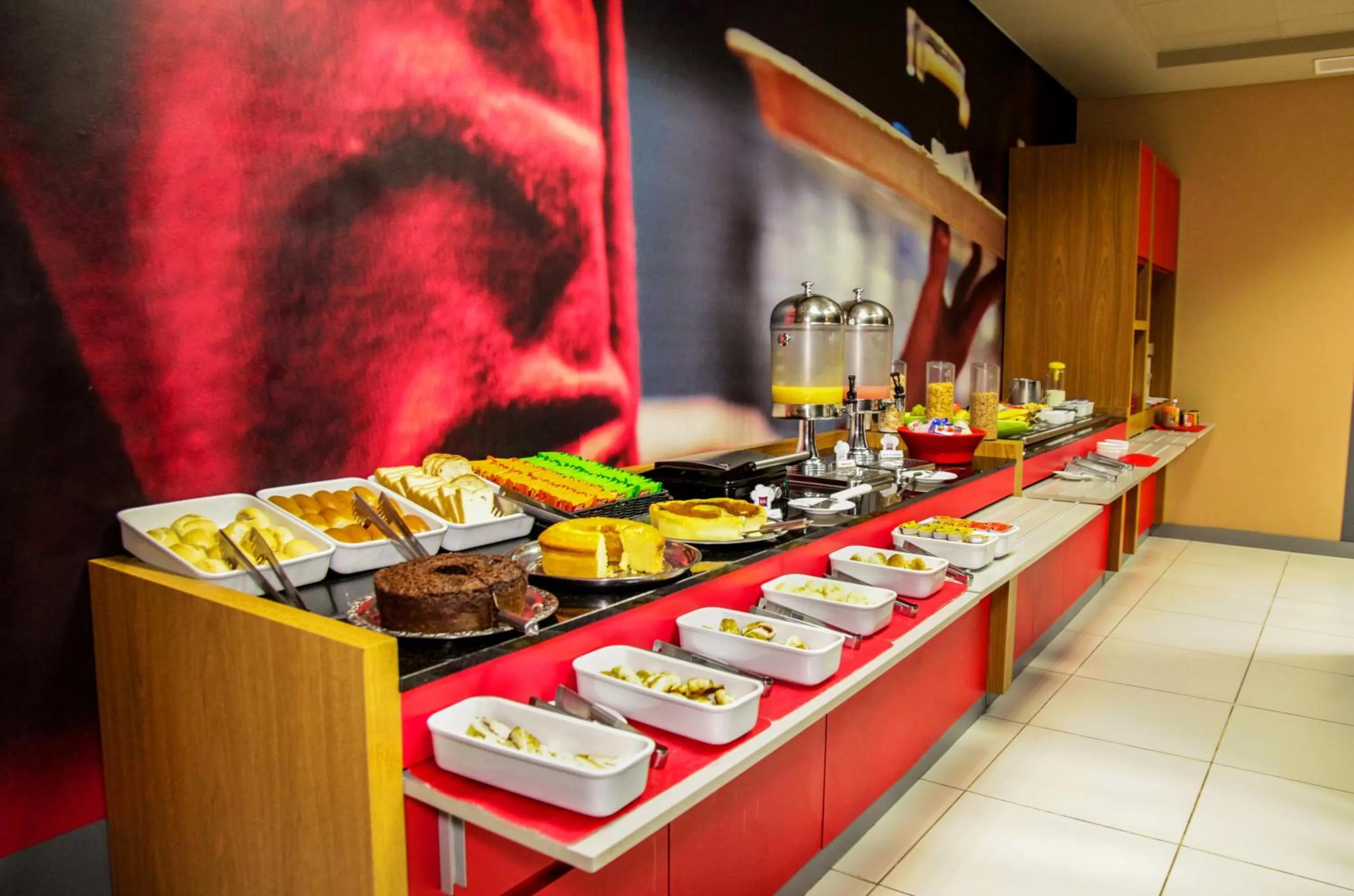 Buffet breakfast in Ibis Bacabal