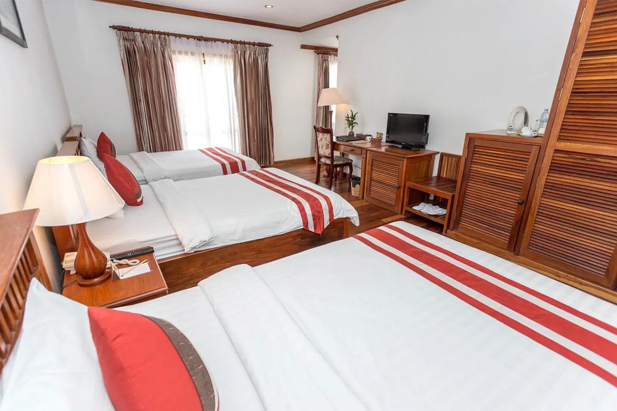 Bedroom, Bed in Cheathata CTA Hotel Siem Reap Bedroom, Bed in Cheathata CTA Hotel Siem Reap