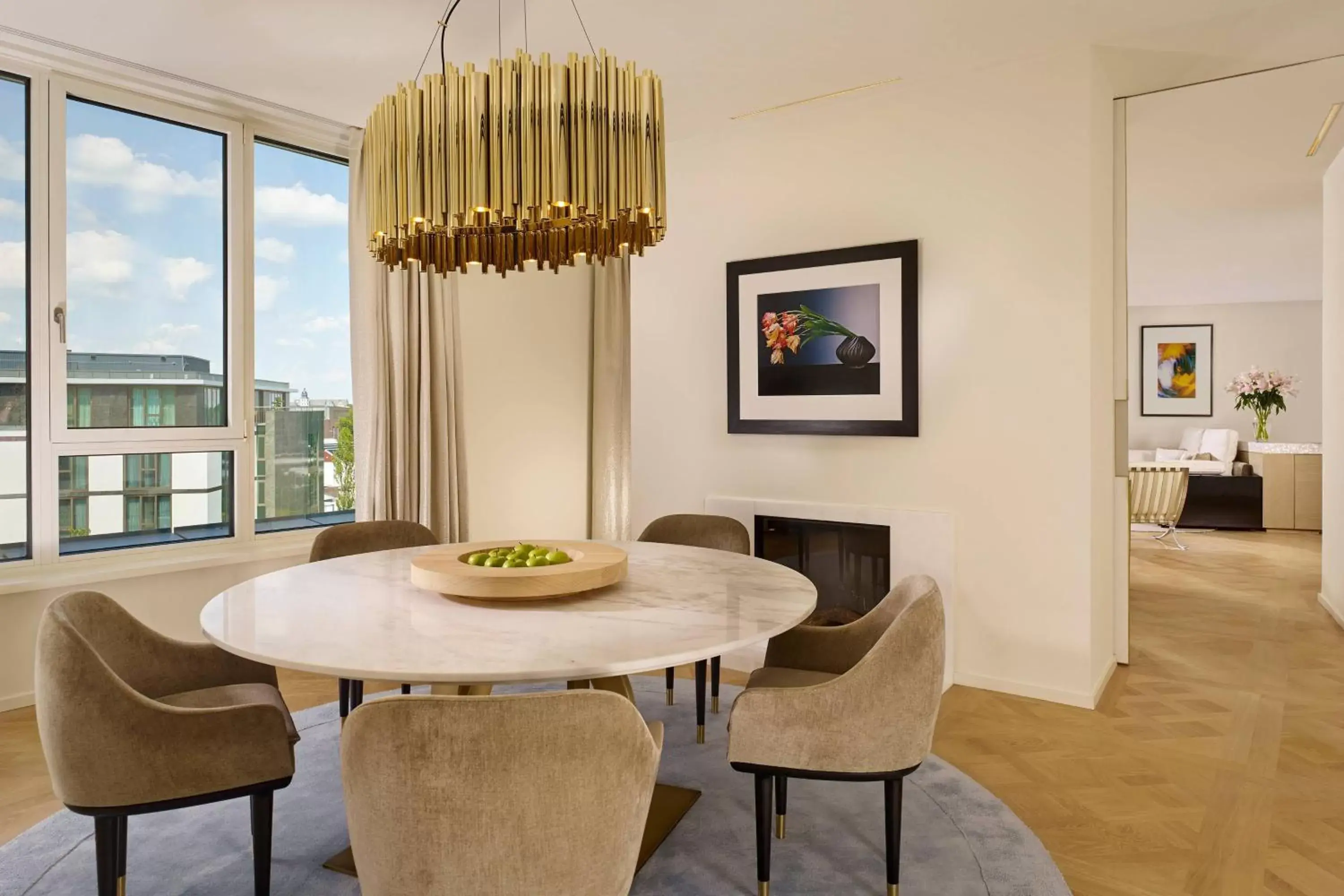 Bedroom, Dining Area in The Ritz-Carlton, Wolfsburg