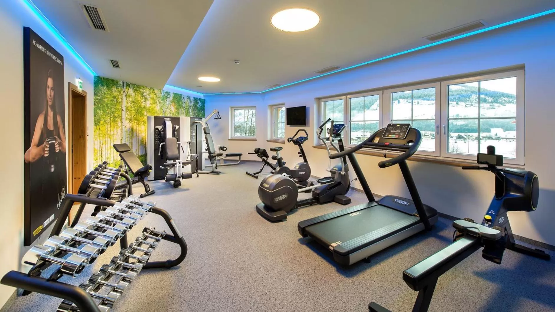 Fitness centre/facilities in Grizzly Sport & Motorrad Resort