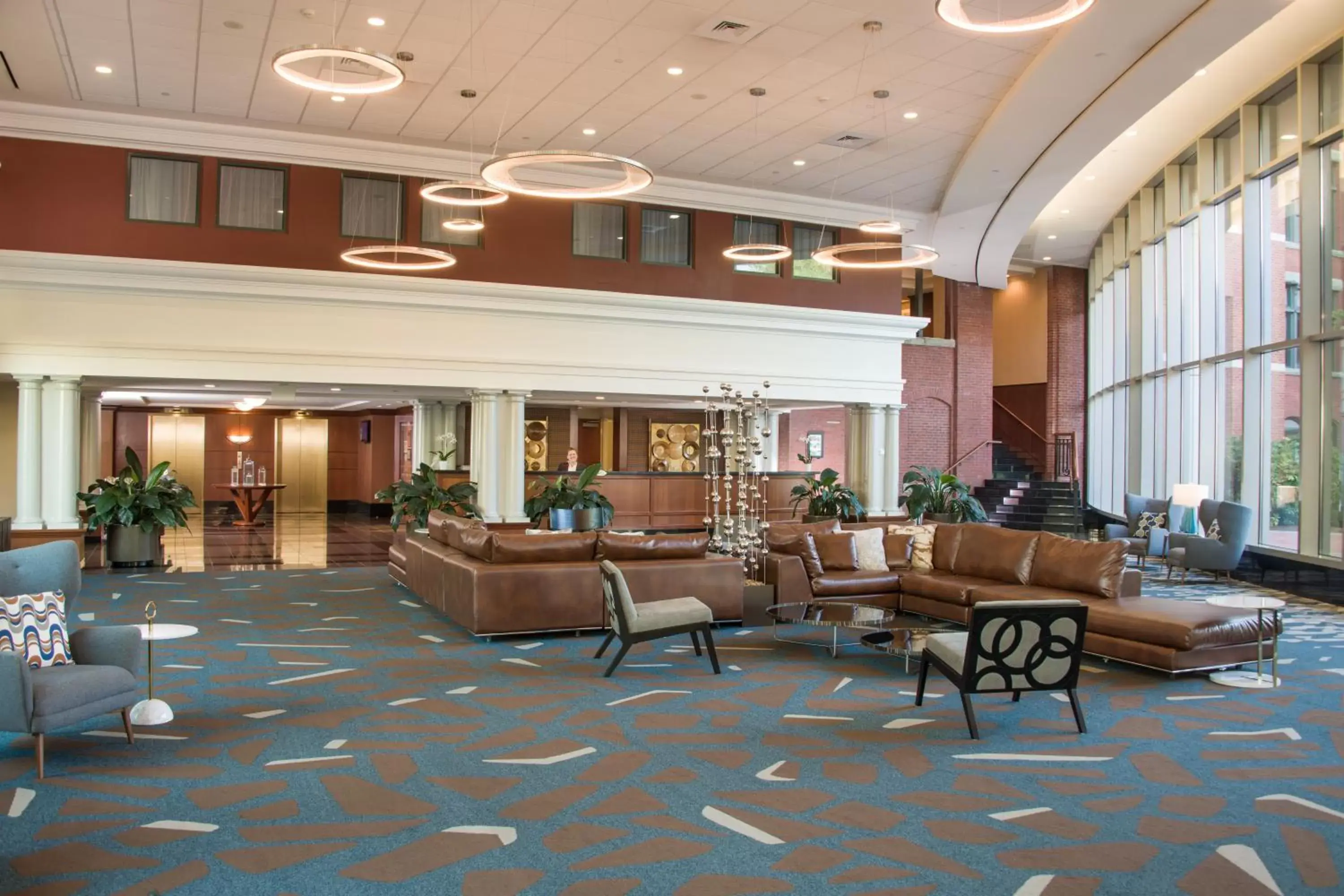 Lobby or reception in Southbridge Hotel and Conference Center Lobby or reception in Southbridge Hotel and Conference Center