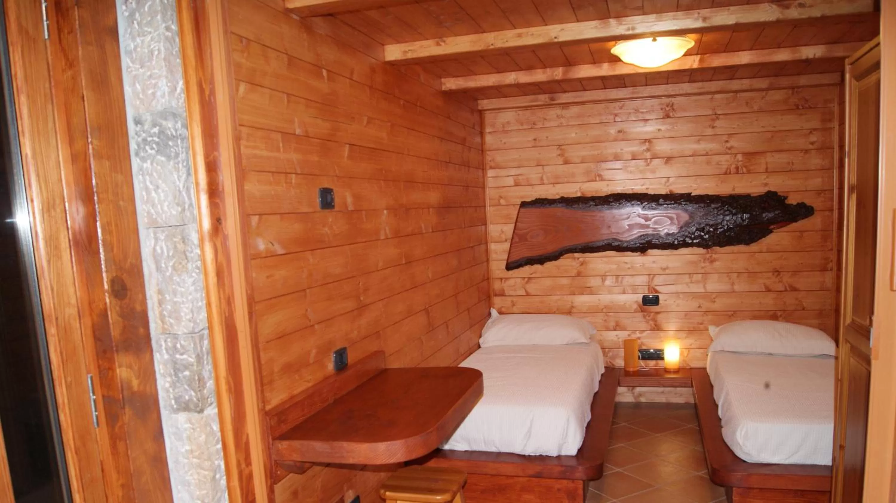 Bedroom, Bed in Resort Ninfea San Pellegrino Terme