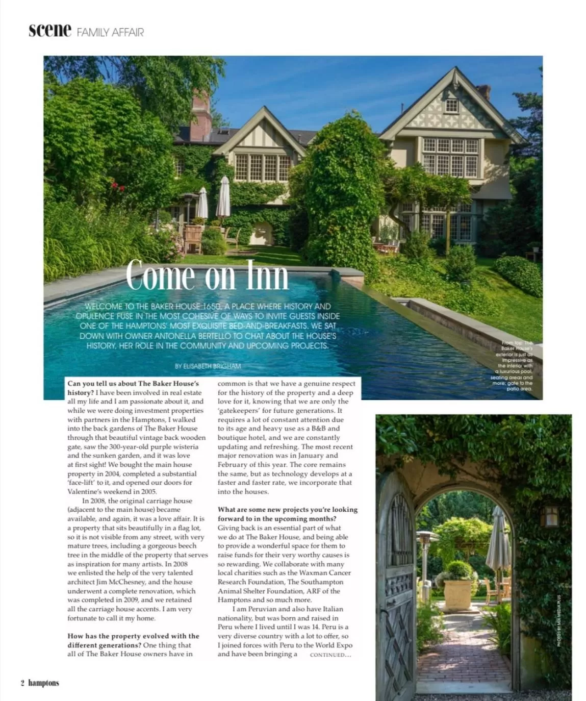 Property Building in The Baker House 1650