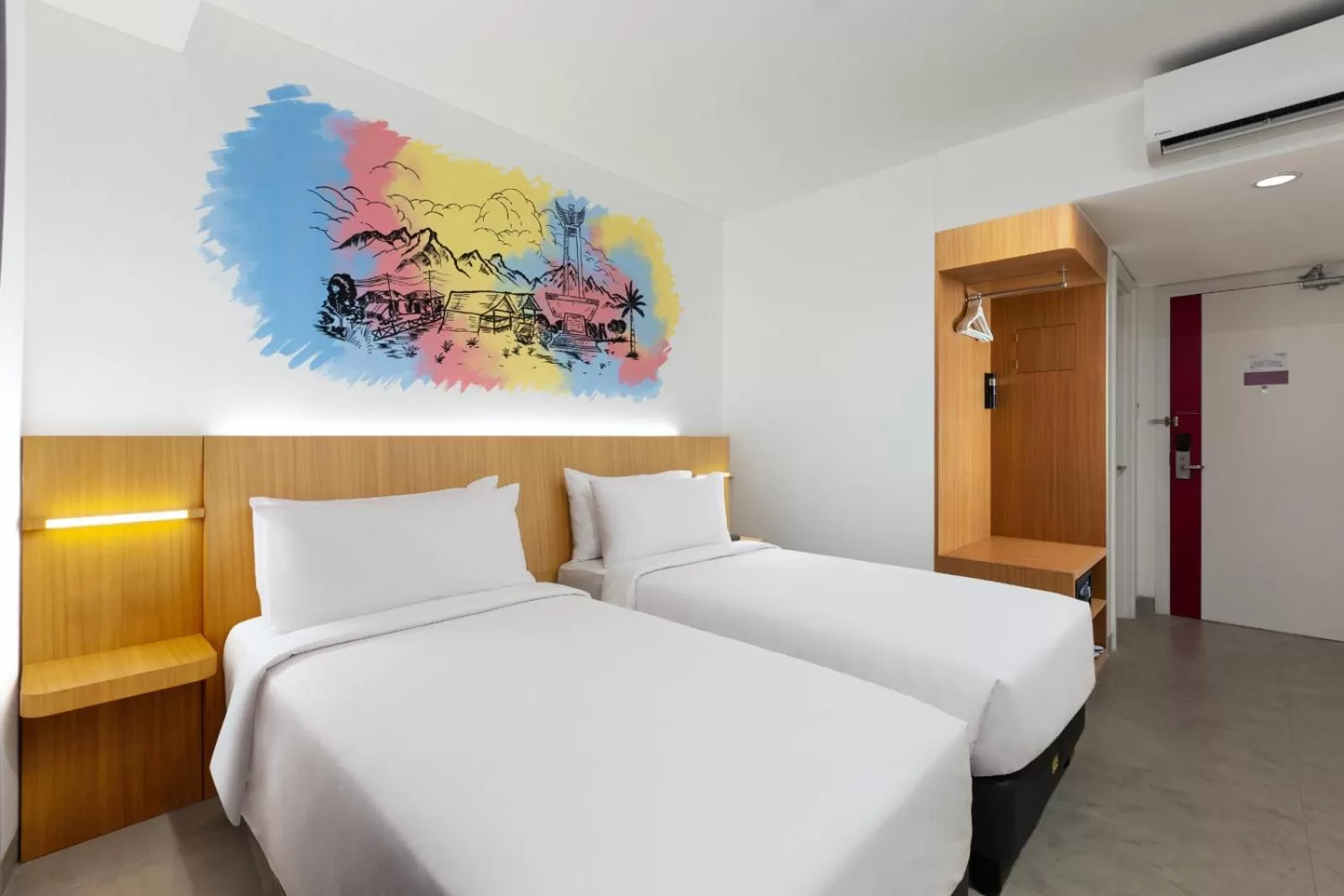 Bed in favehotel Kediri