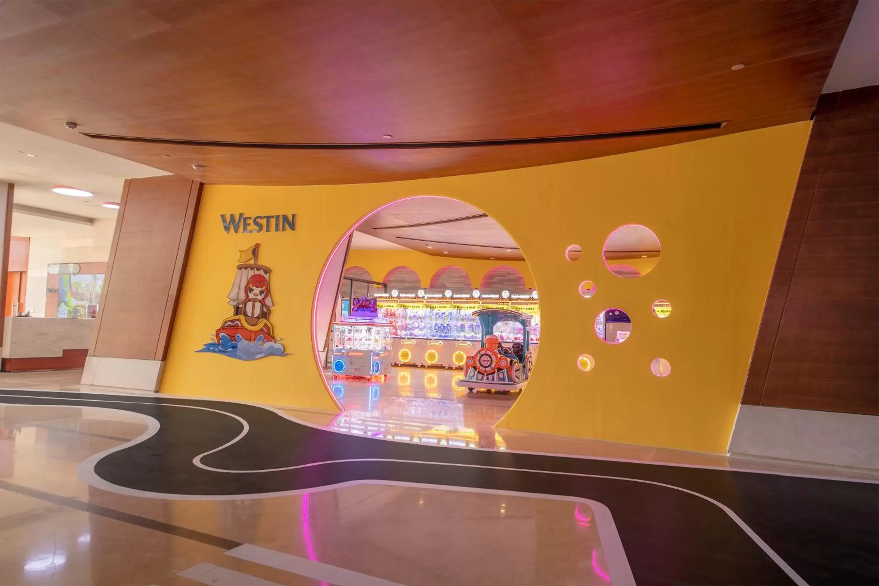 Children play ground in The Westin Sanya Haitang Bay Resort