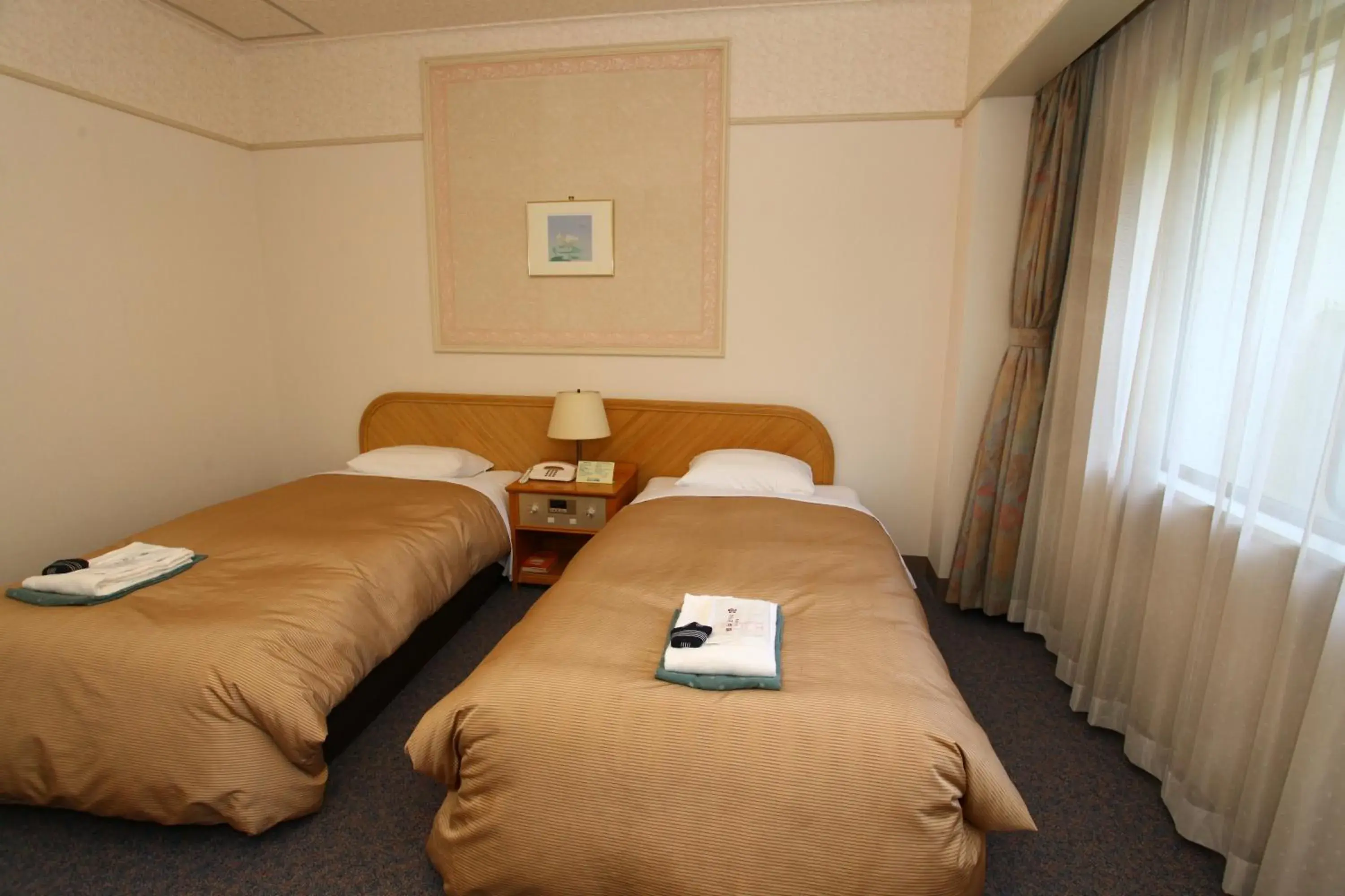 Photo of the whole room, Bed in Hotel Kagetsuen