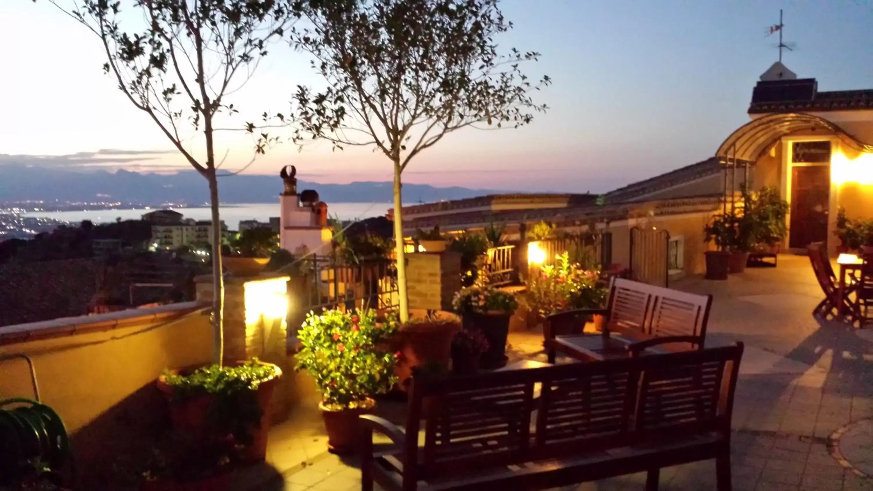 Garden in La Terrazza B&B