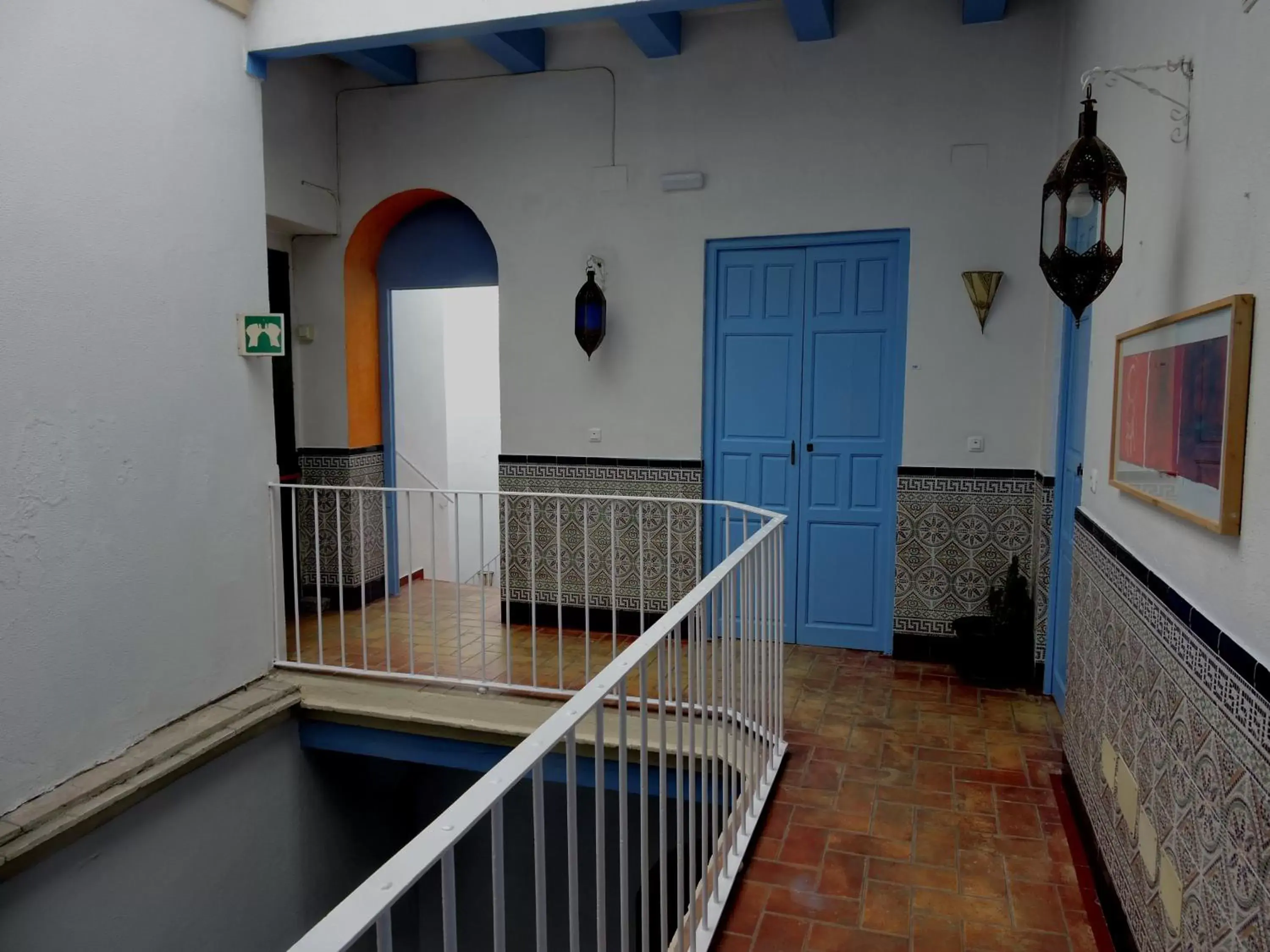 Patio, Balcony/Terrace in Hotel La Fonda del Califa