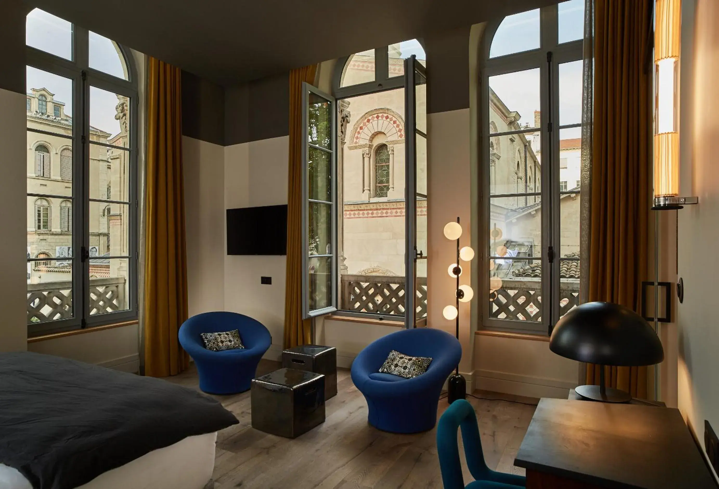 Photo of the whole room in Hôtel de l'Abbaye Lyon - Boutique Hôtel