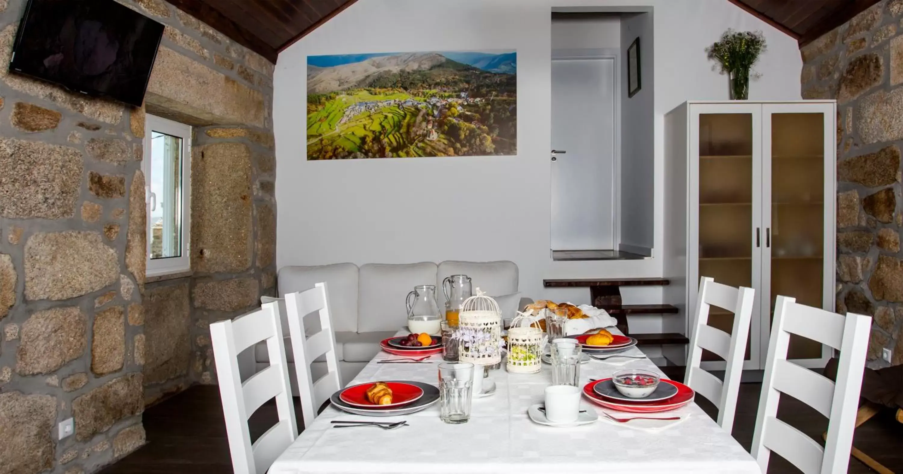 Dining area, Restaurant/Places to Eat in Casa Amarela