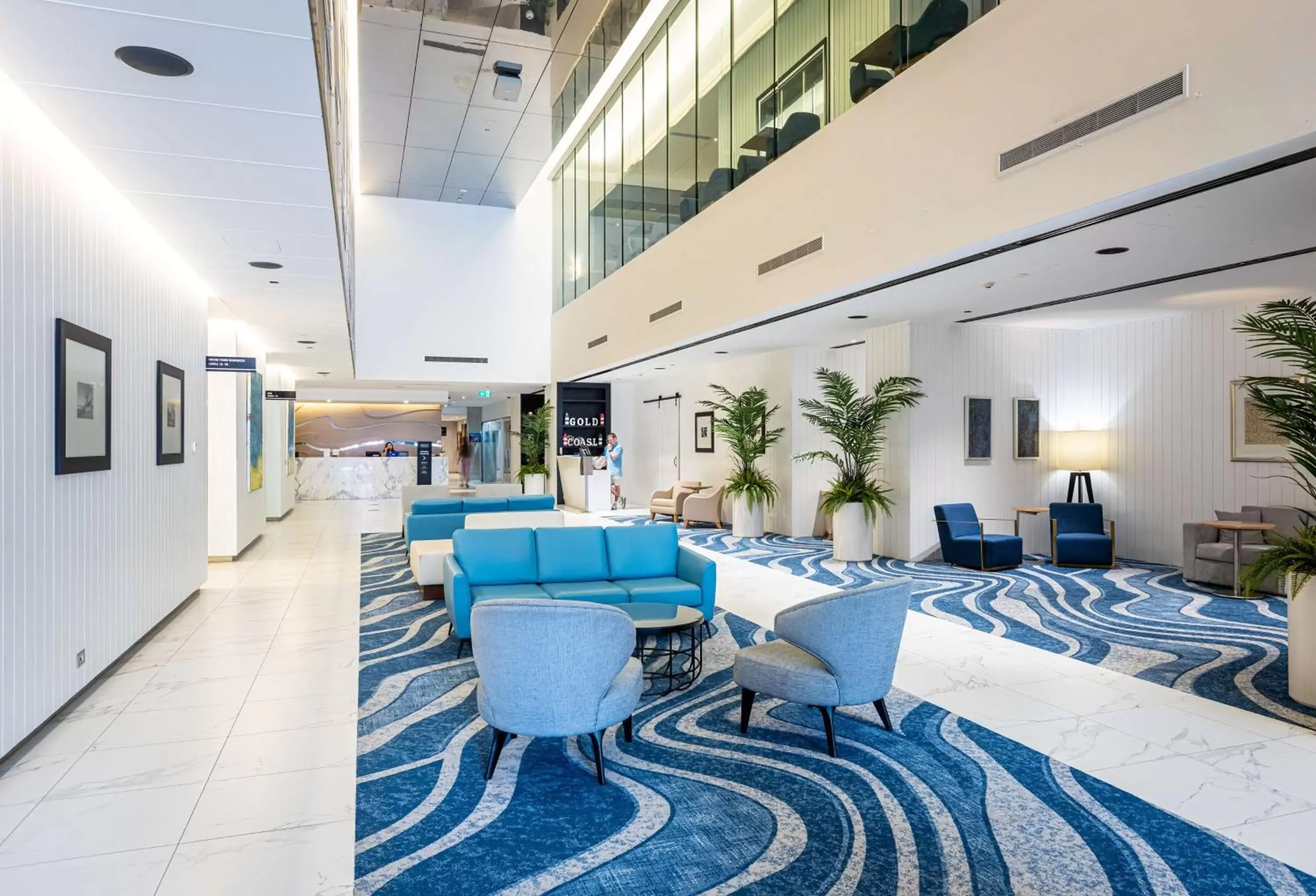 Lobby or reception in Hilton Surfers Paradise Hotel & Residences