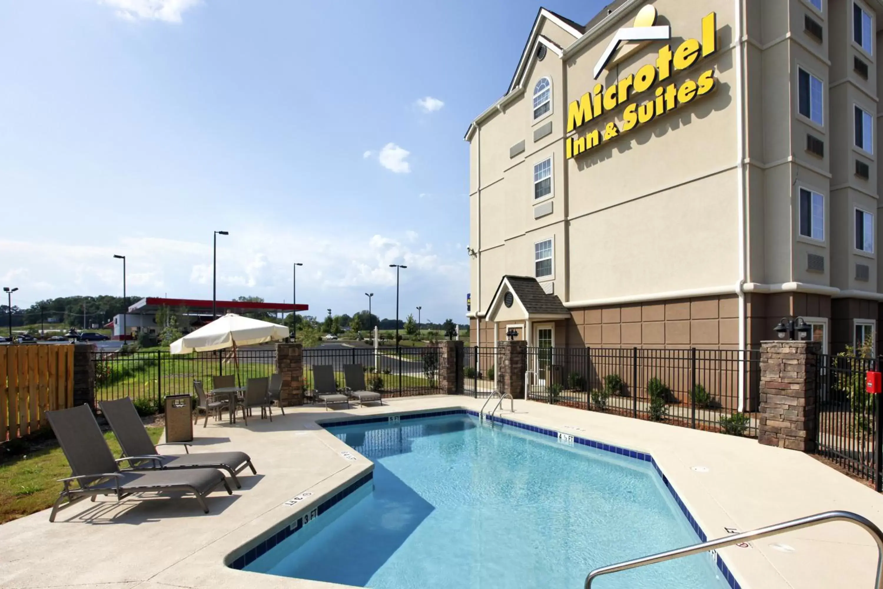 Swimming Pool in Microtel Inn and Suites by Wyndham Anderson SC