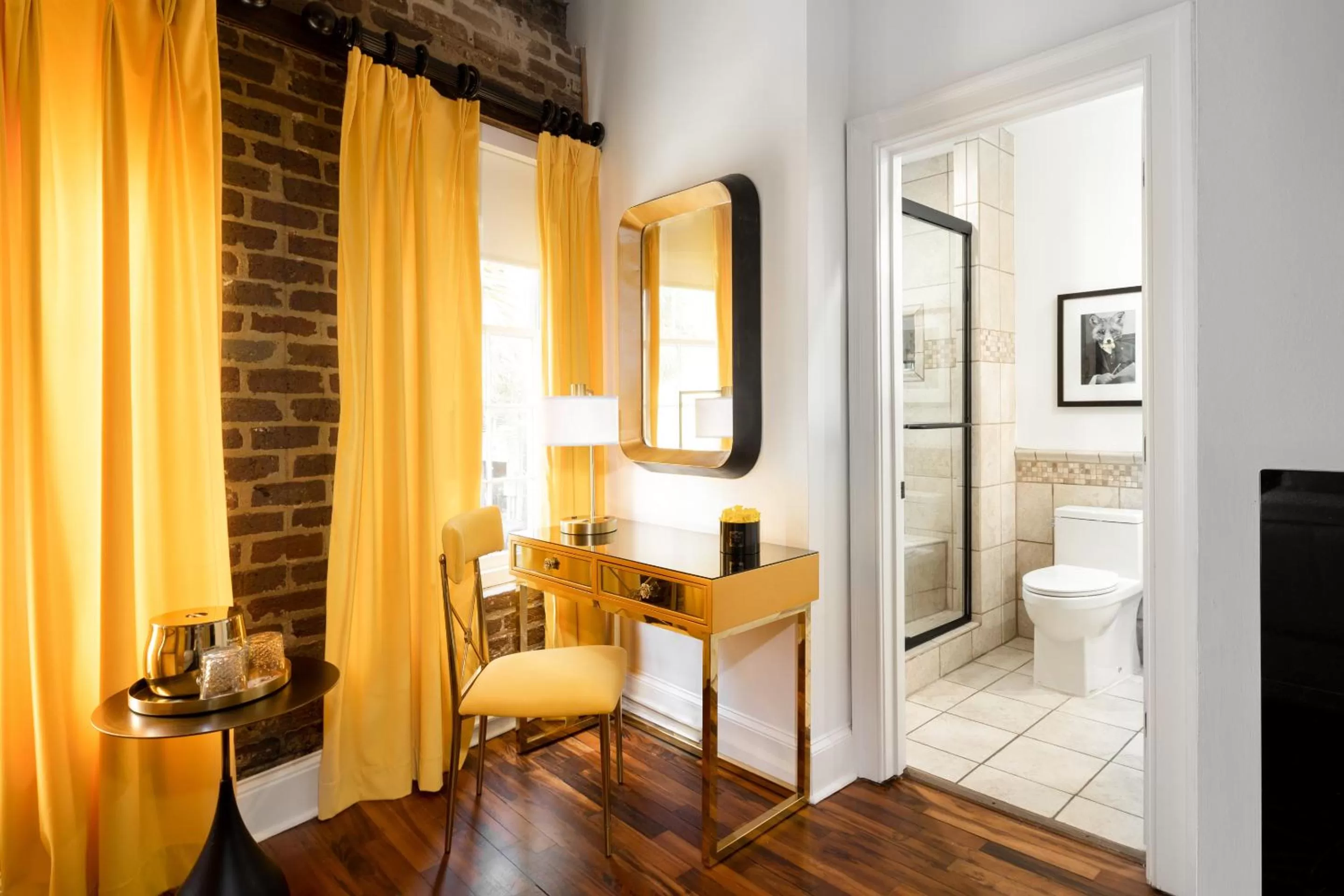 Bathroom in The Vendue, Downtown Art Hotel