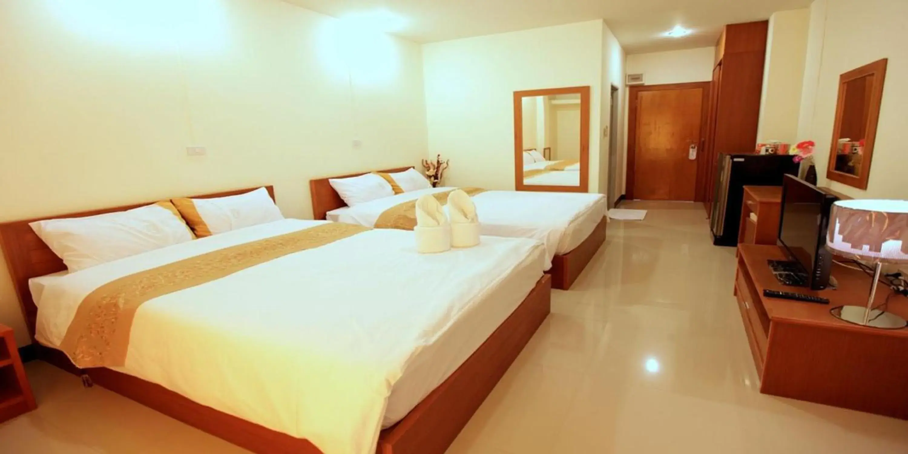 Bed in Rafael Hotel and Mansion Bangkok - SHA Extra Plus Certified