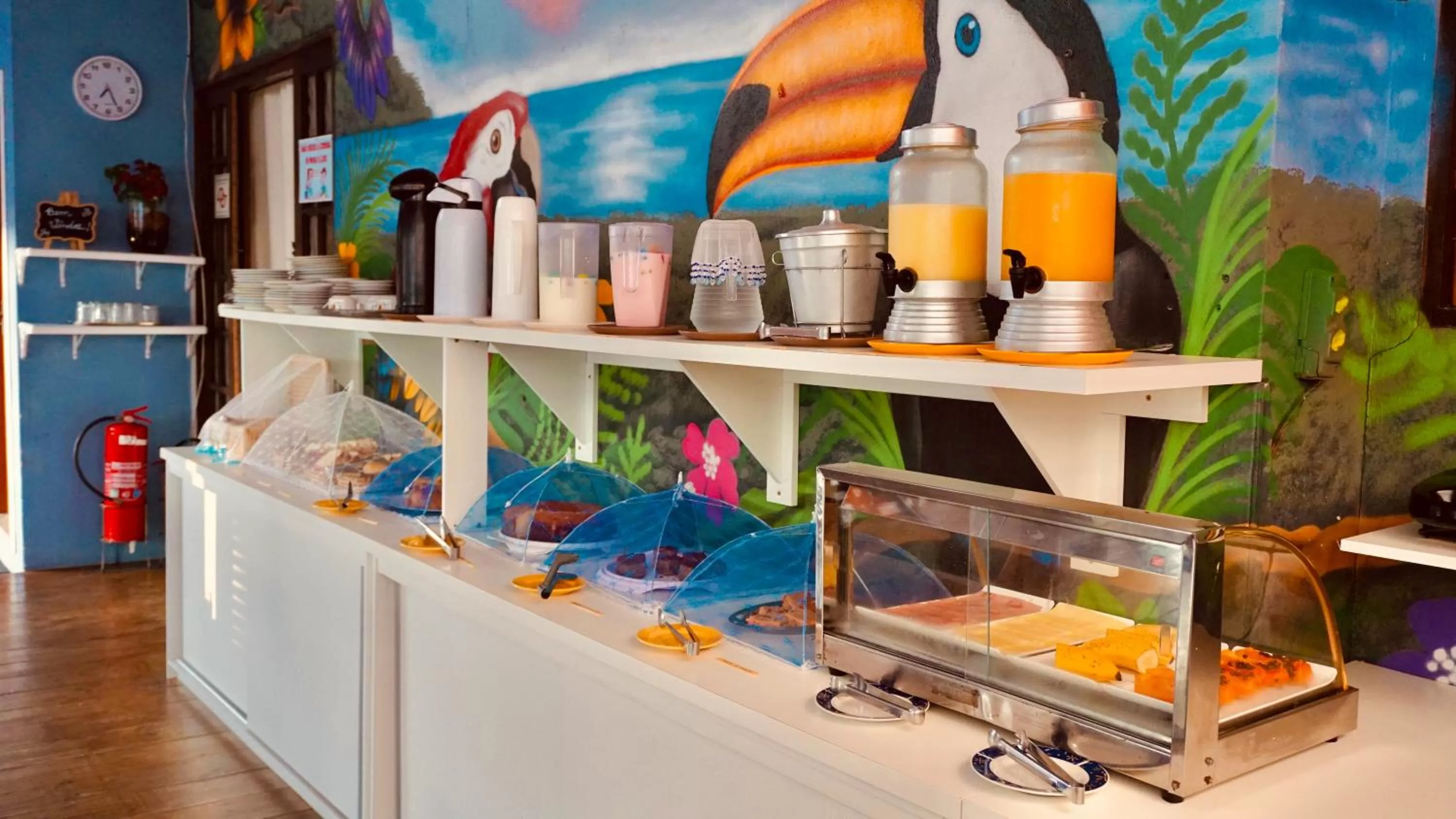 Breakfast in Beija Flor Pousada