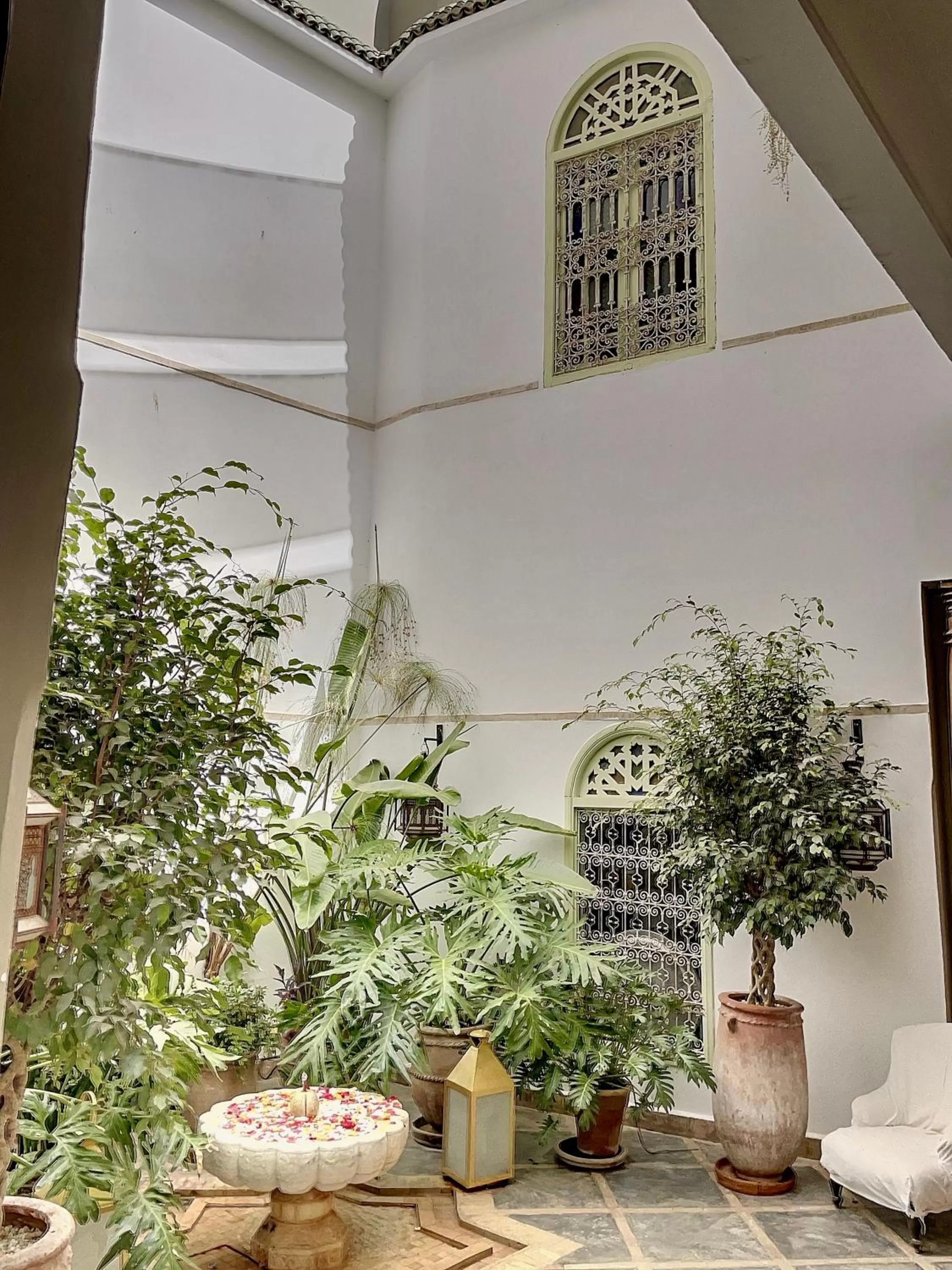 Patio in Riad Dar Chacha