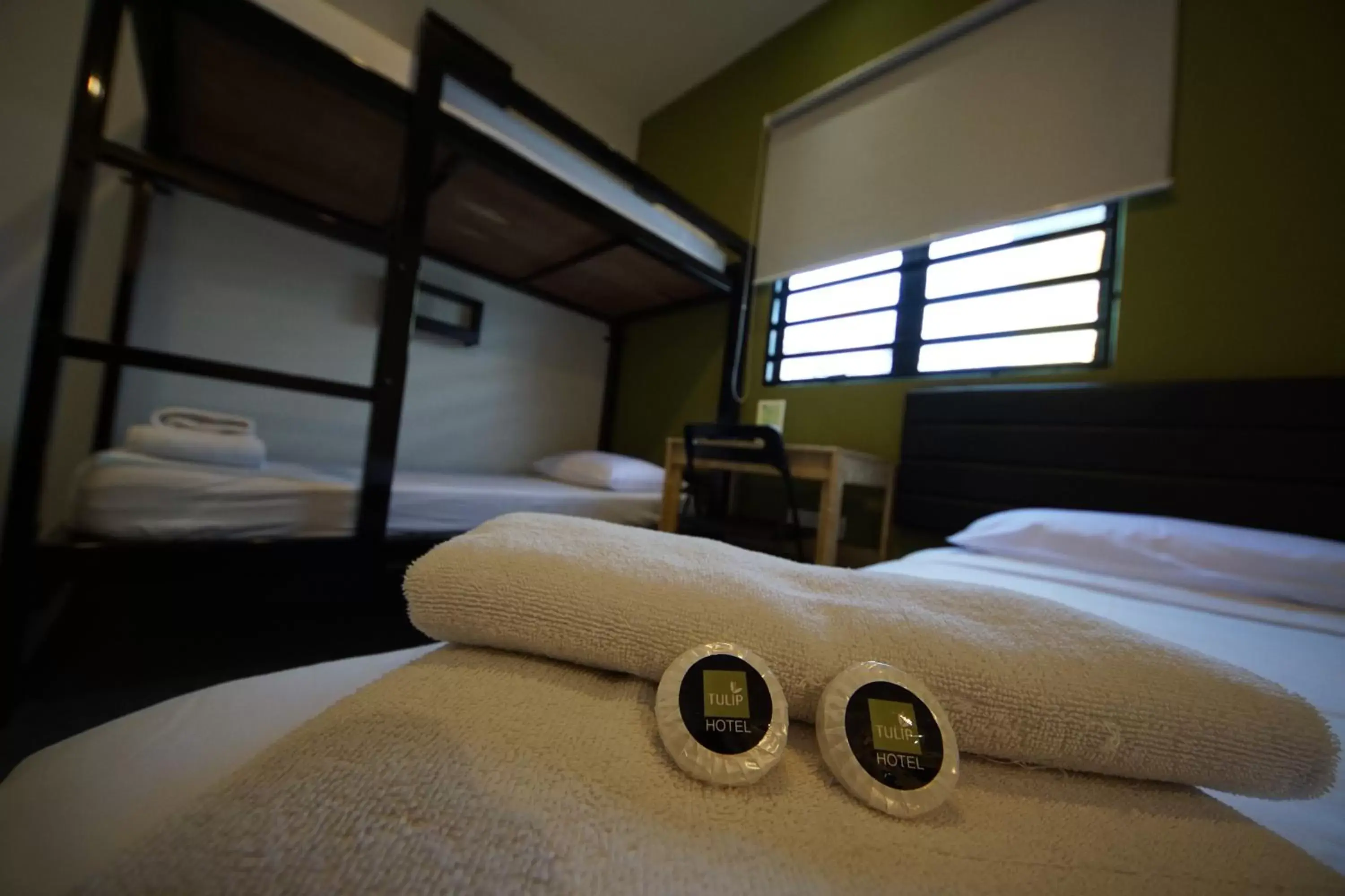 Bed in Tulip Hotel Bed in Tulip Hotel