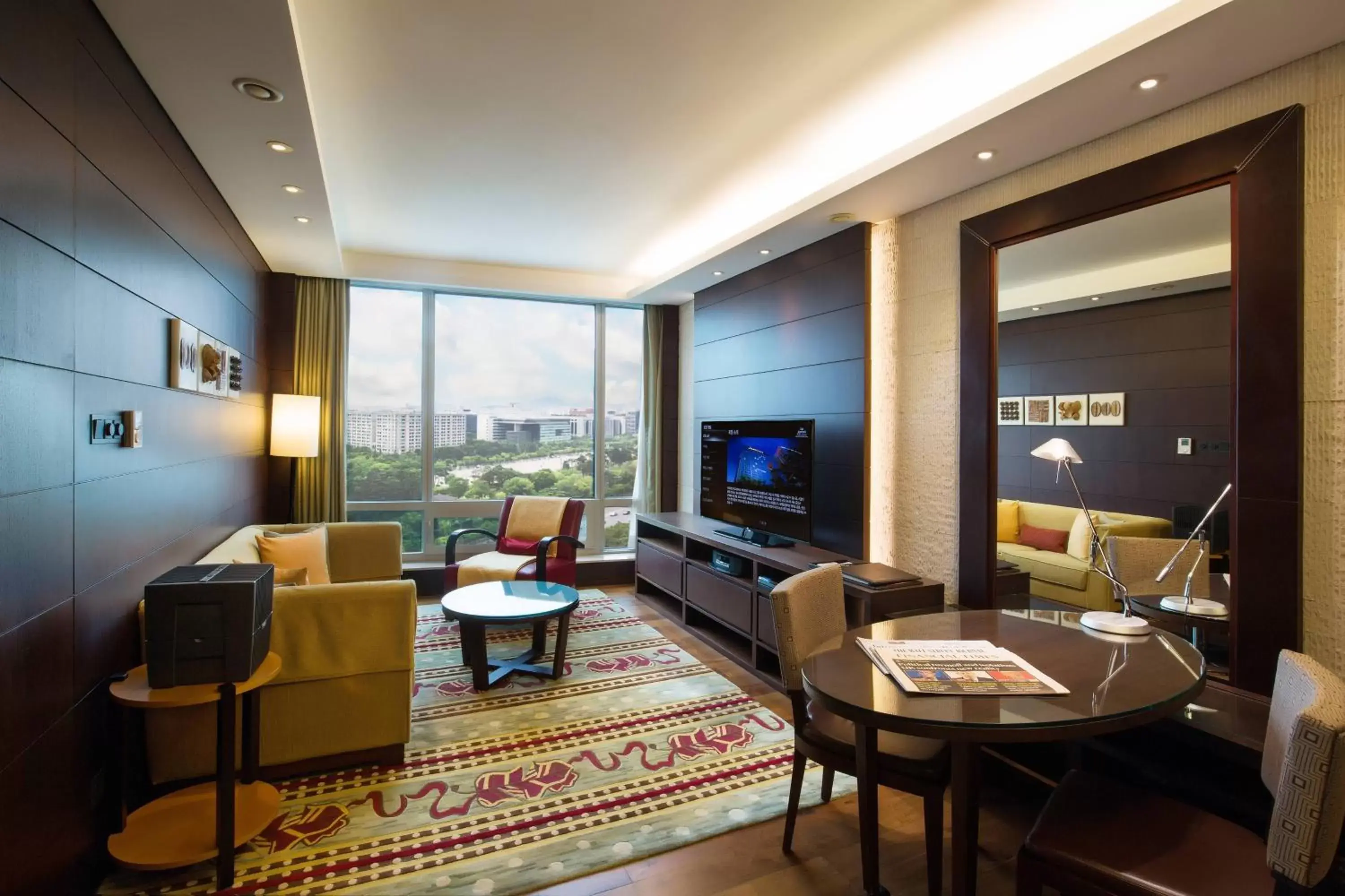 Living room, Seating Area in Marriott Executive Apartment Seoul