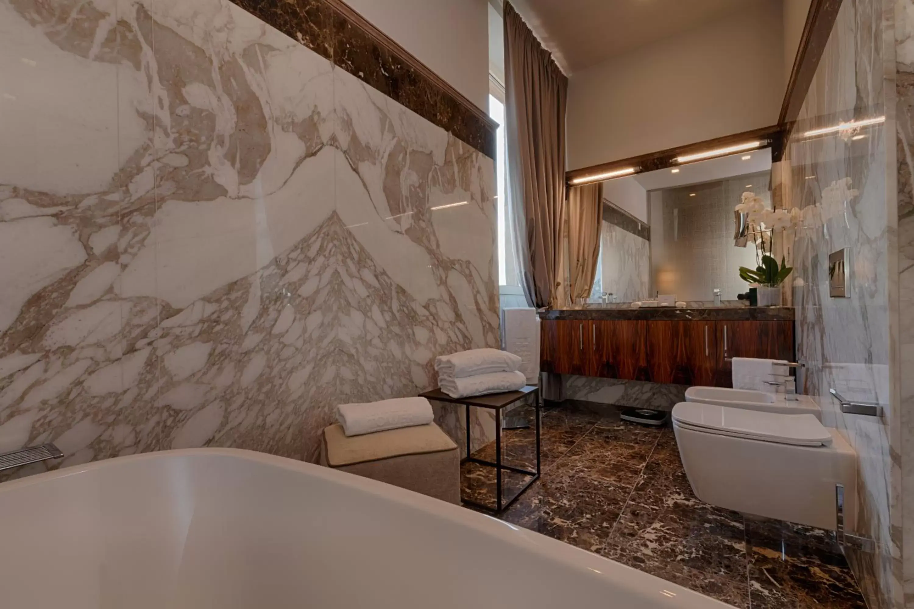 Bathroom in Donati Luxury Tower Suites