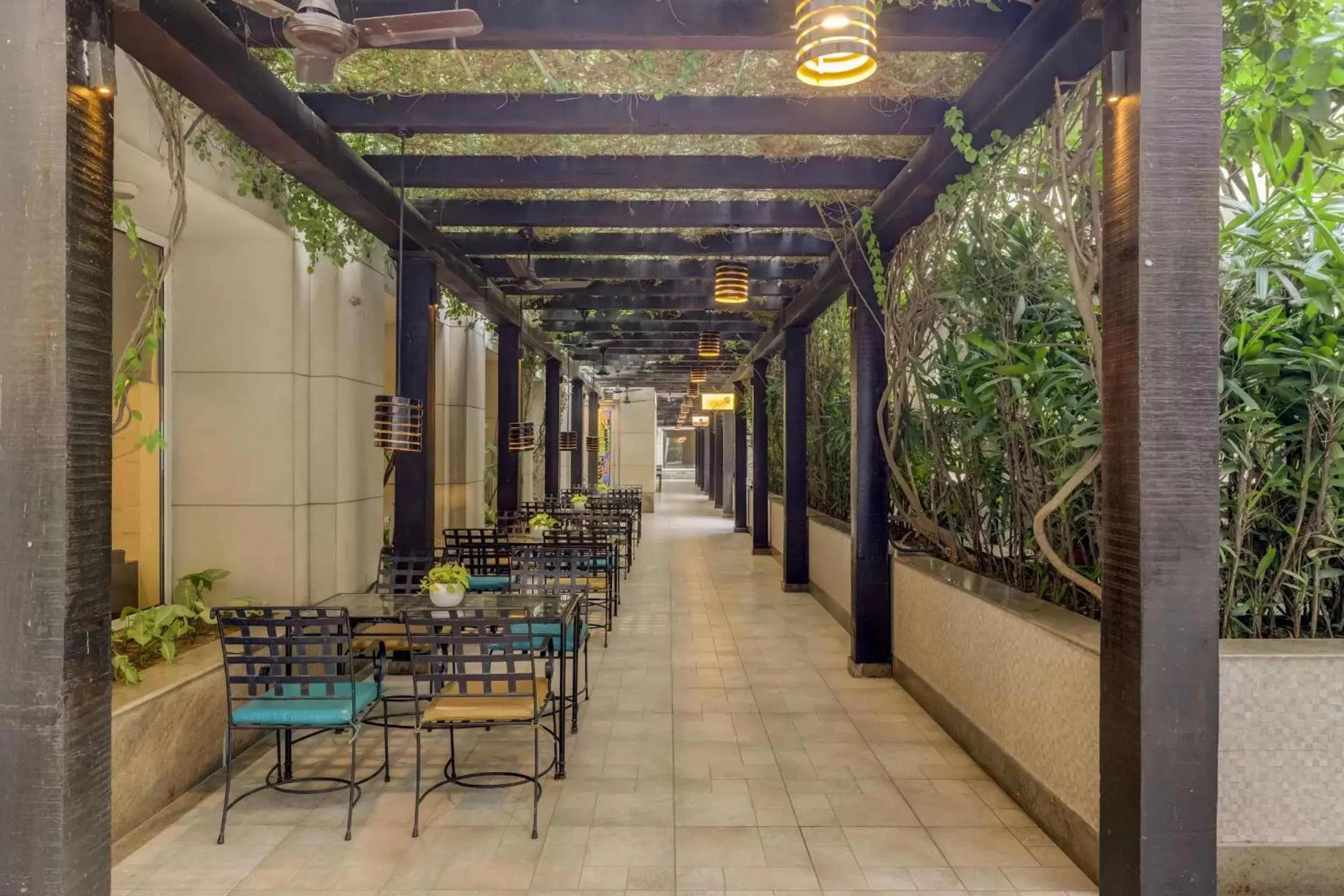 Seating area in Lemon Tree Premier, Delhi Airport