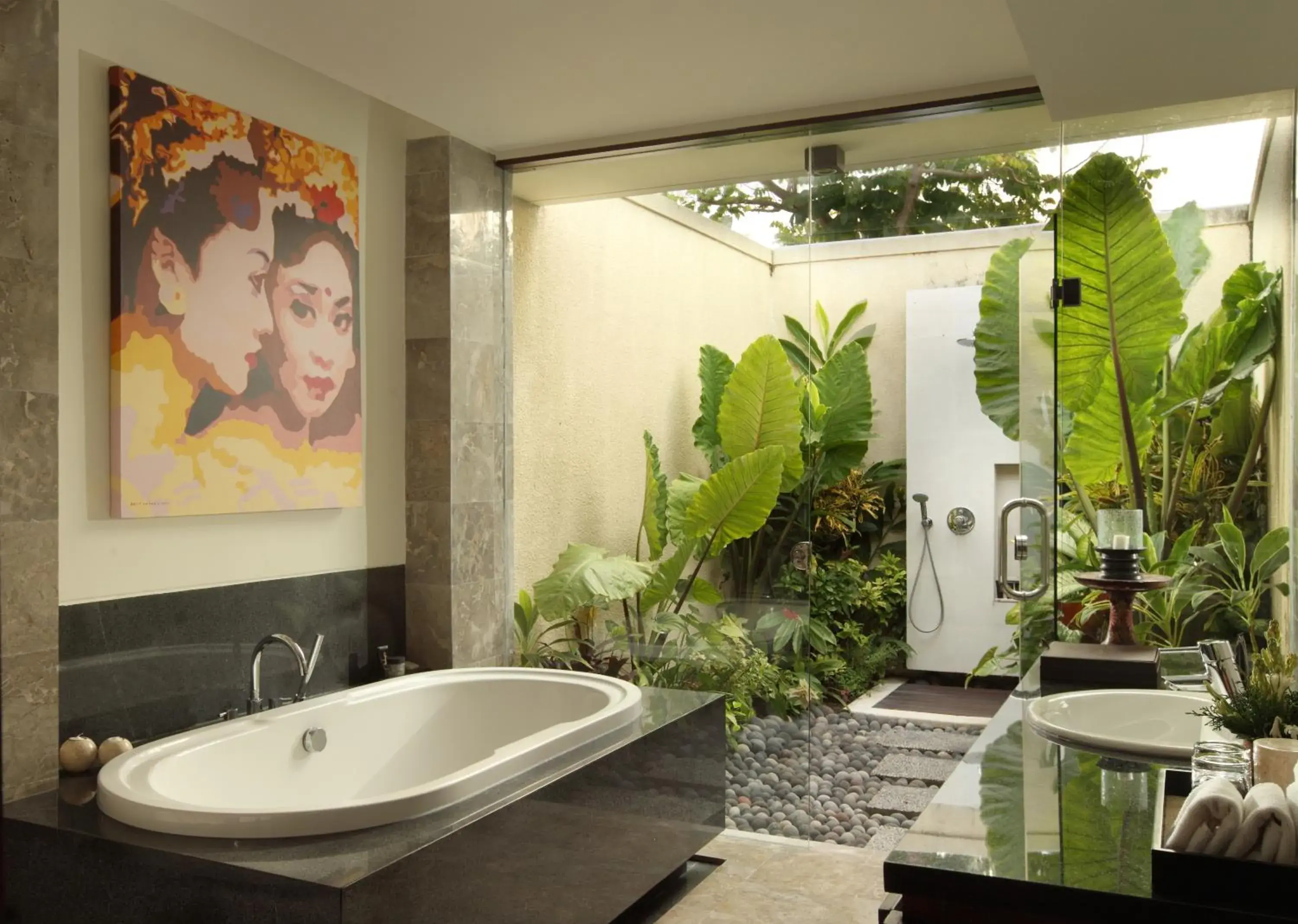 Bathroom in Mahagiri Villas Sanur Bathroom in Mahagiri Villas Sanur