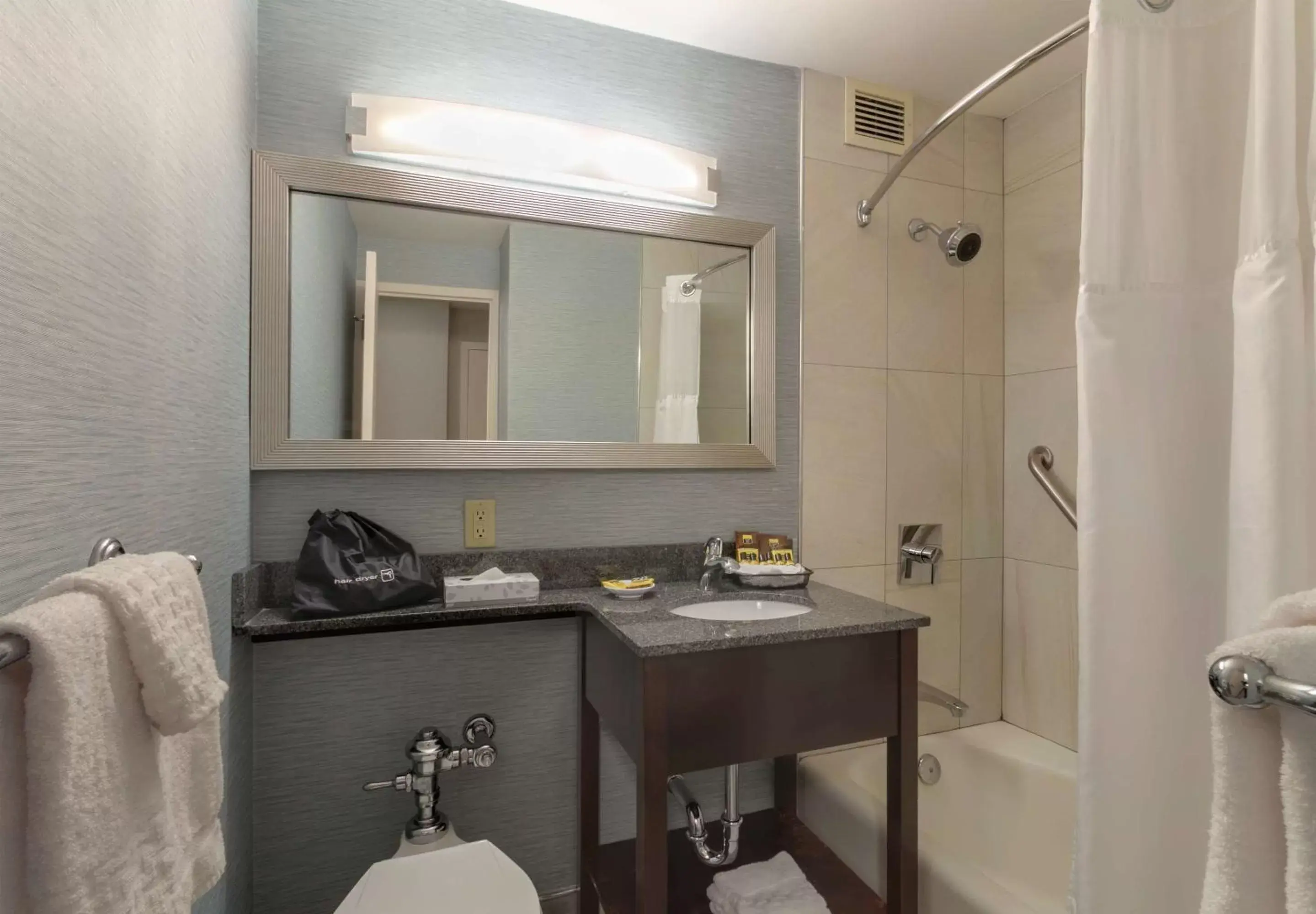 Photo of the whole room, Bathroom in Robert Treat Hotel