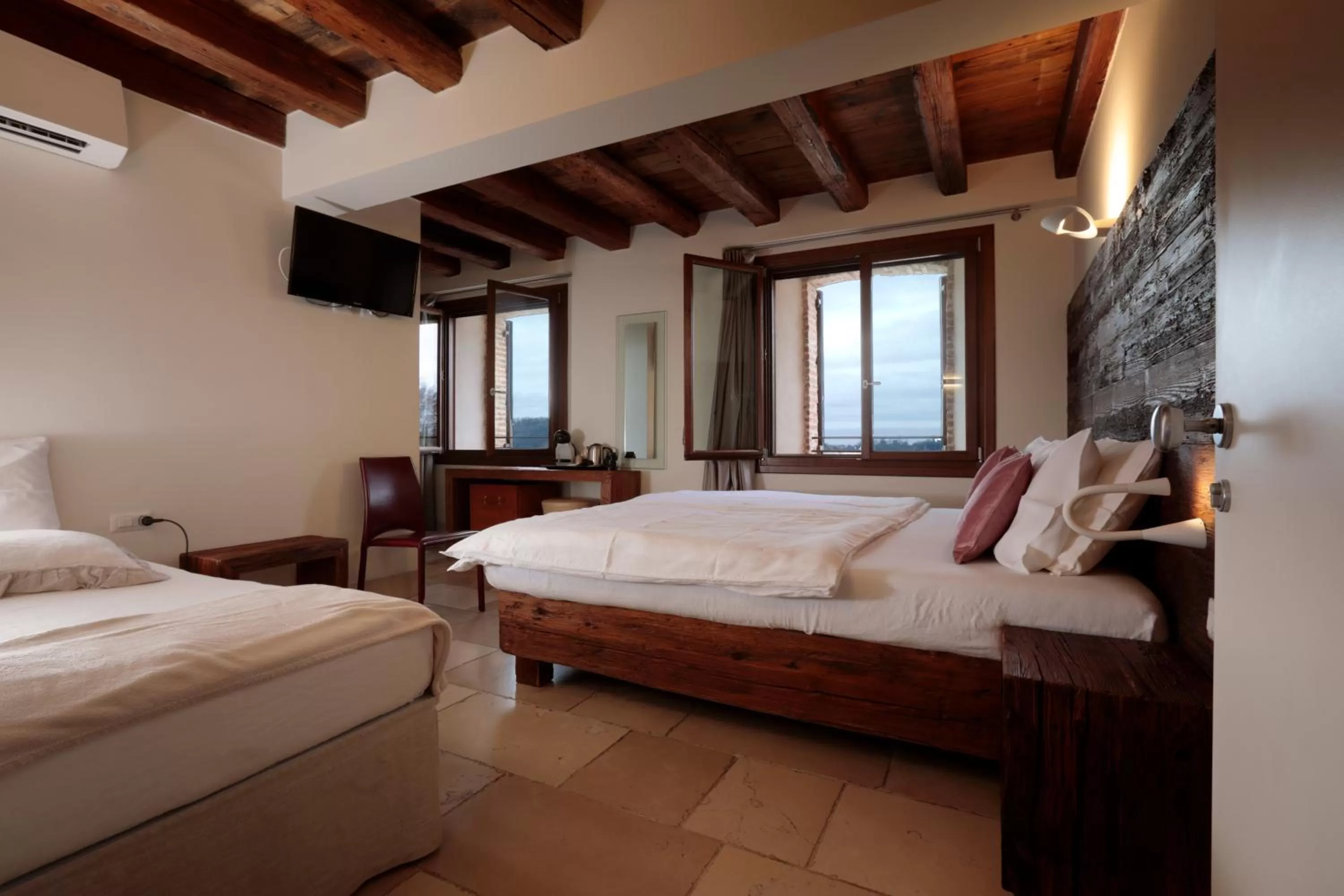 Bed in Hotel Antica Abbazia