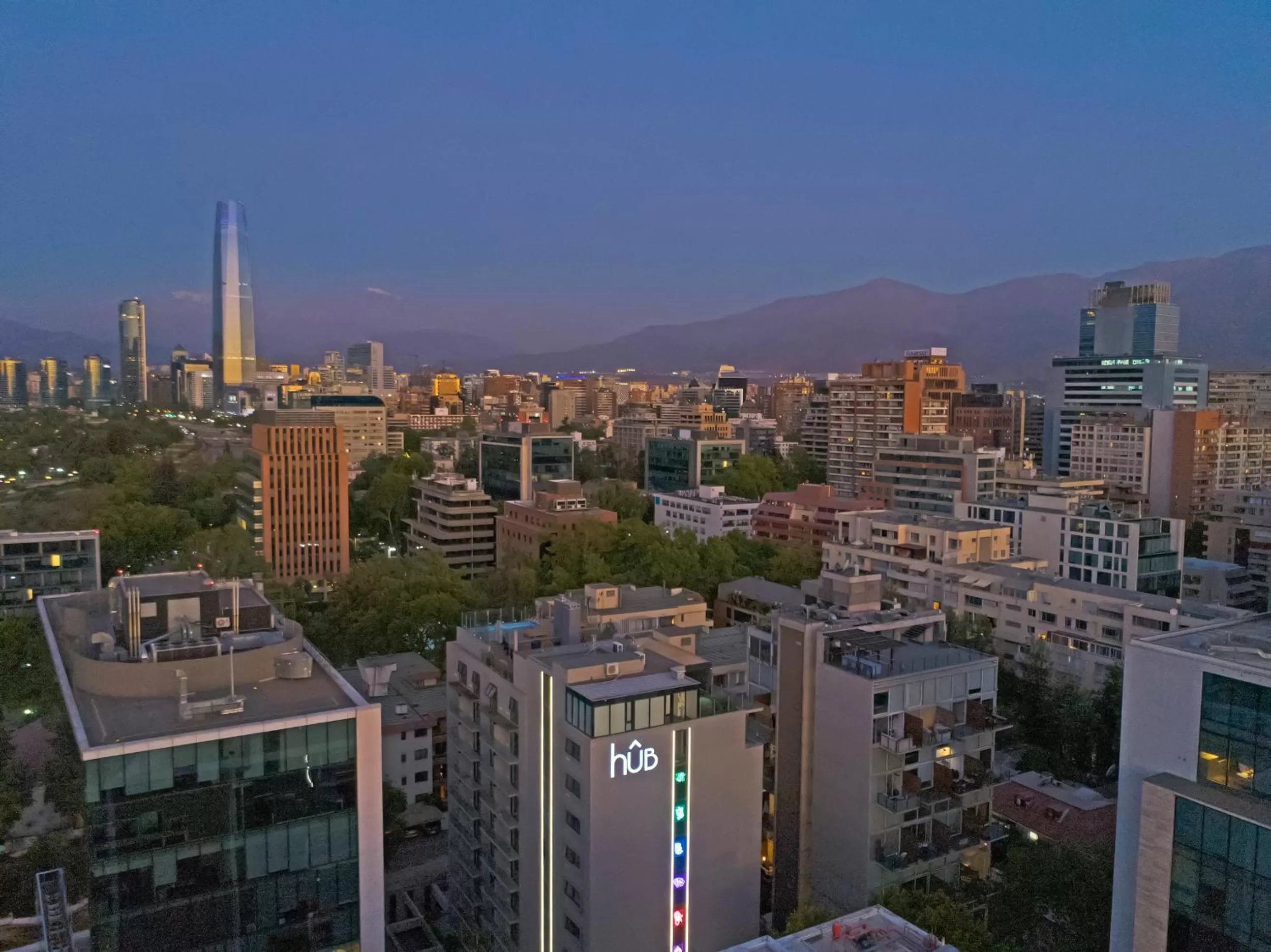 Bird's eye view in hUB Providencia