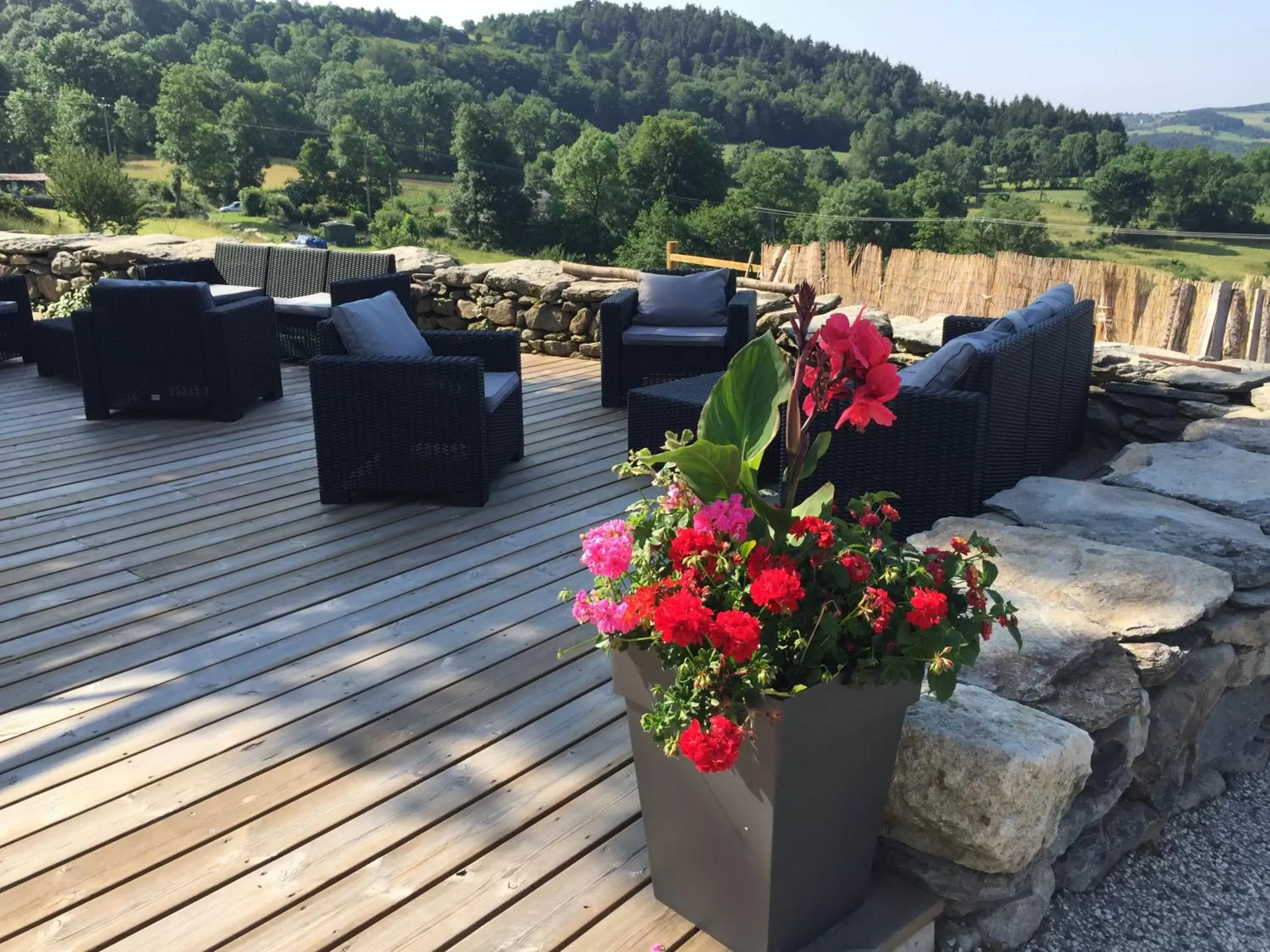 Balcony/Terrace in La Ferme du Bien-etre