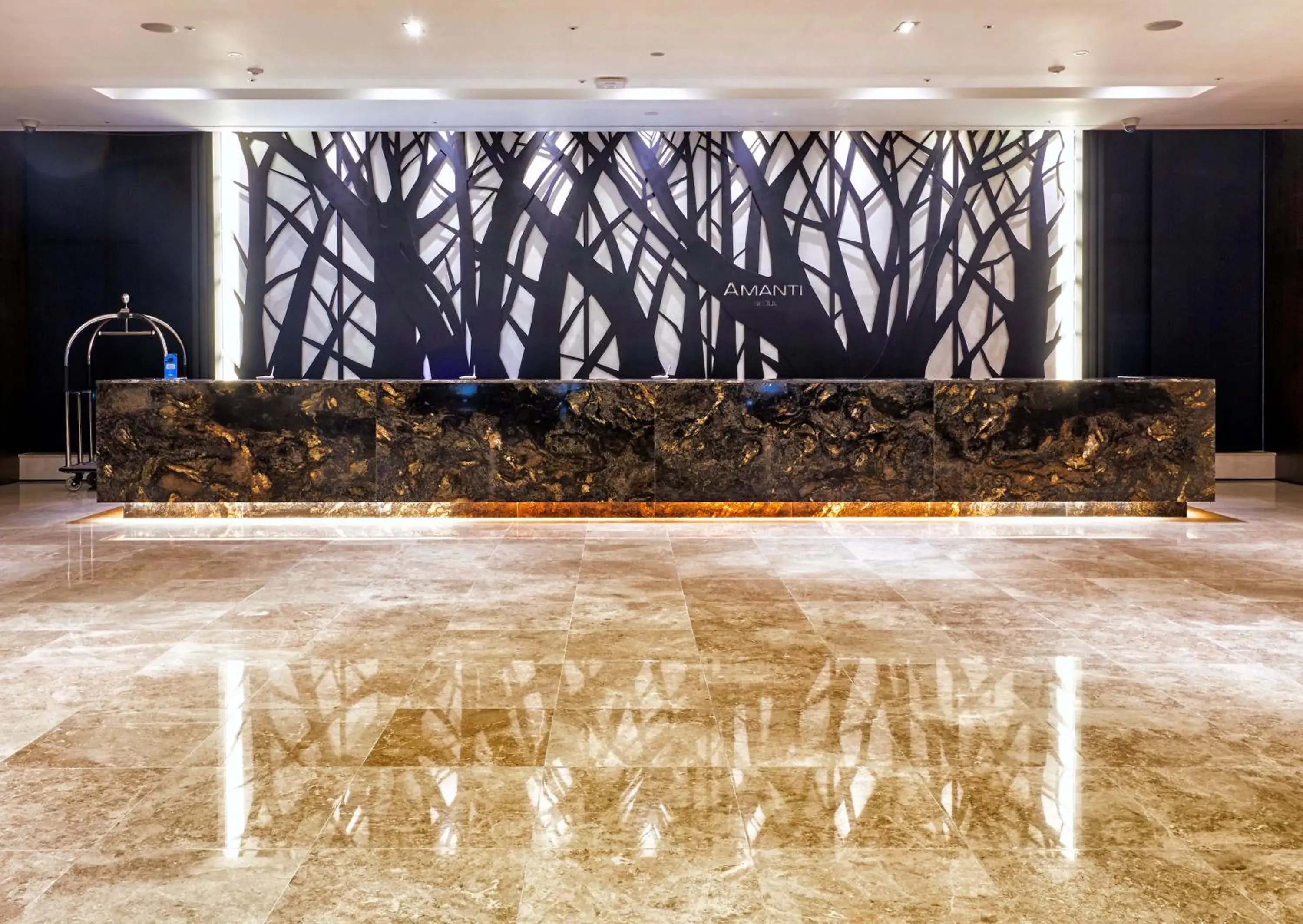 Lobby or reception in Amanti Hotel Seoul