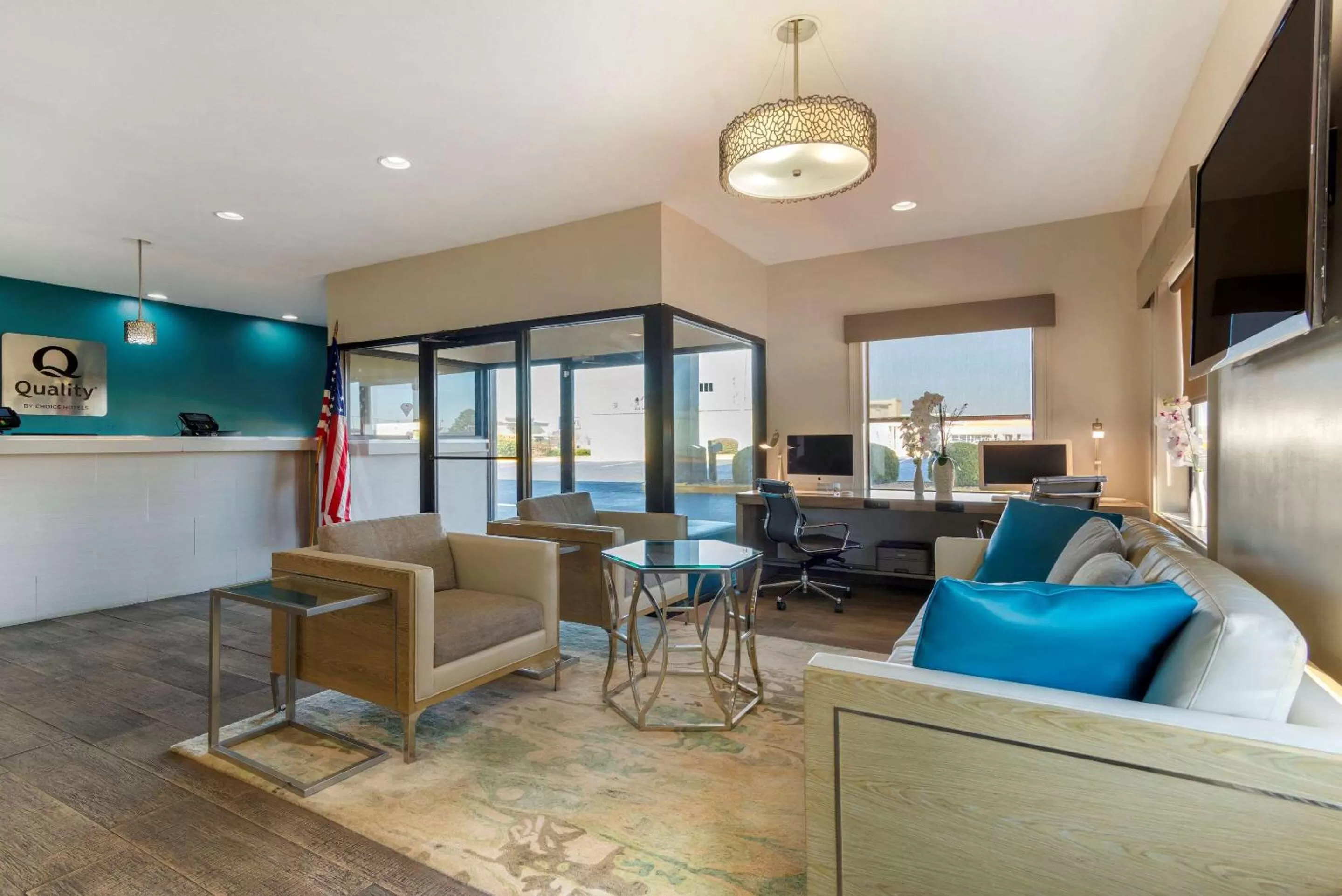 Lobby or reception in Quality Inn Ashburn