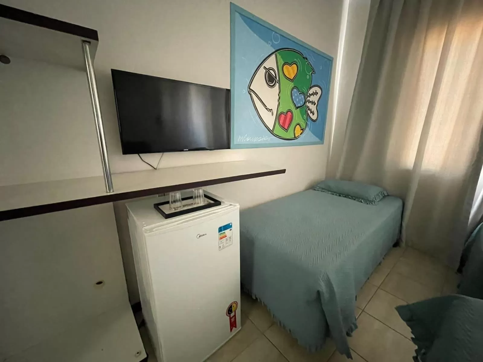 Bed in Shallom Hotel