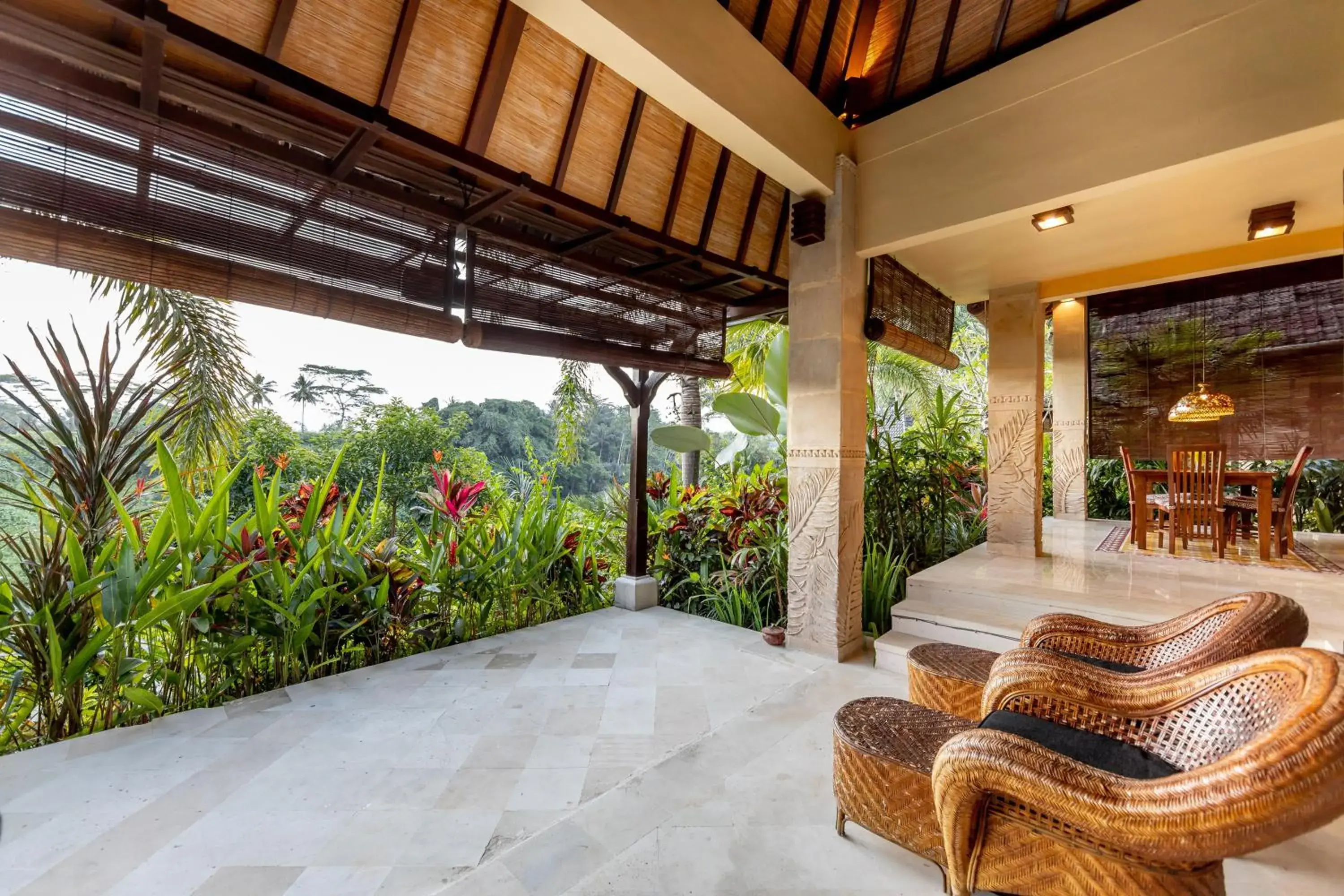 Balcony/Terrace in Bidadari Private Villas & Retreat