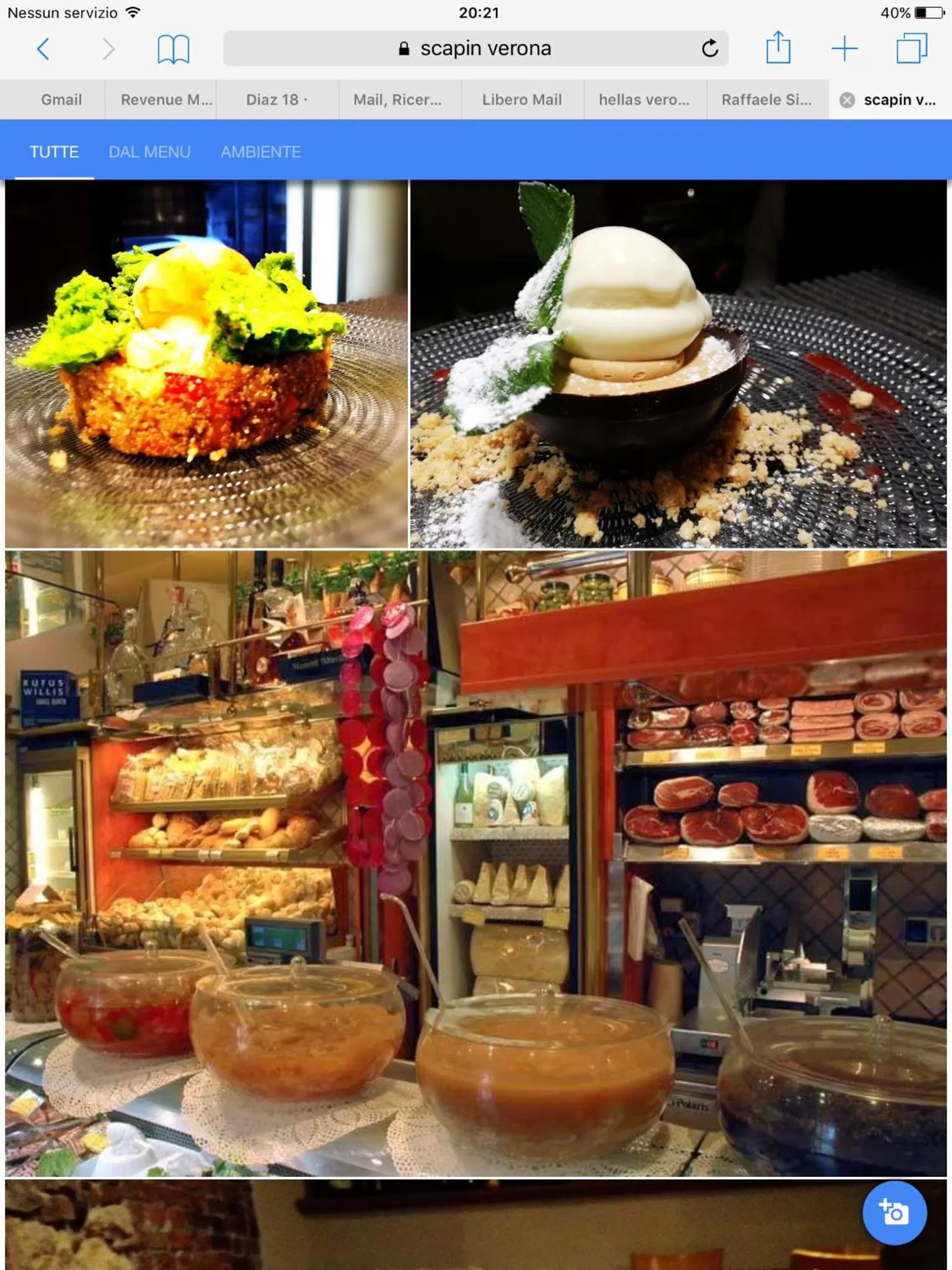 Restaurant/places to eat, Food in Diaz 18