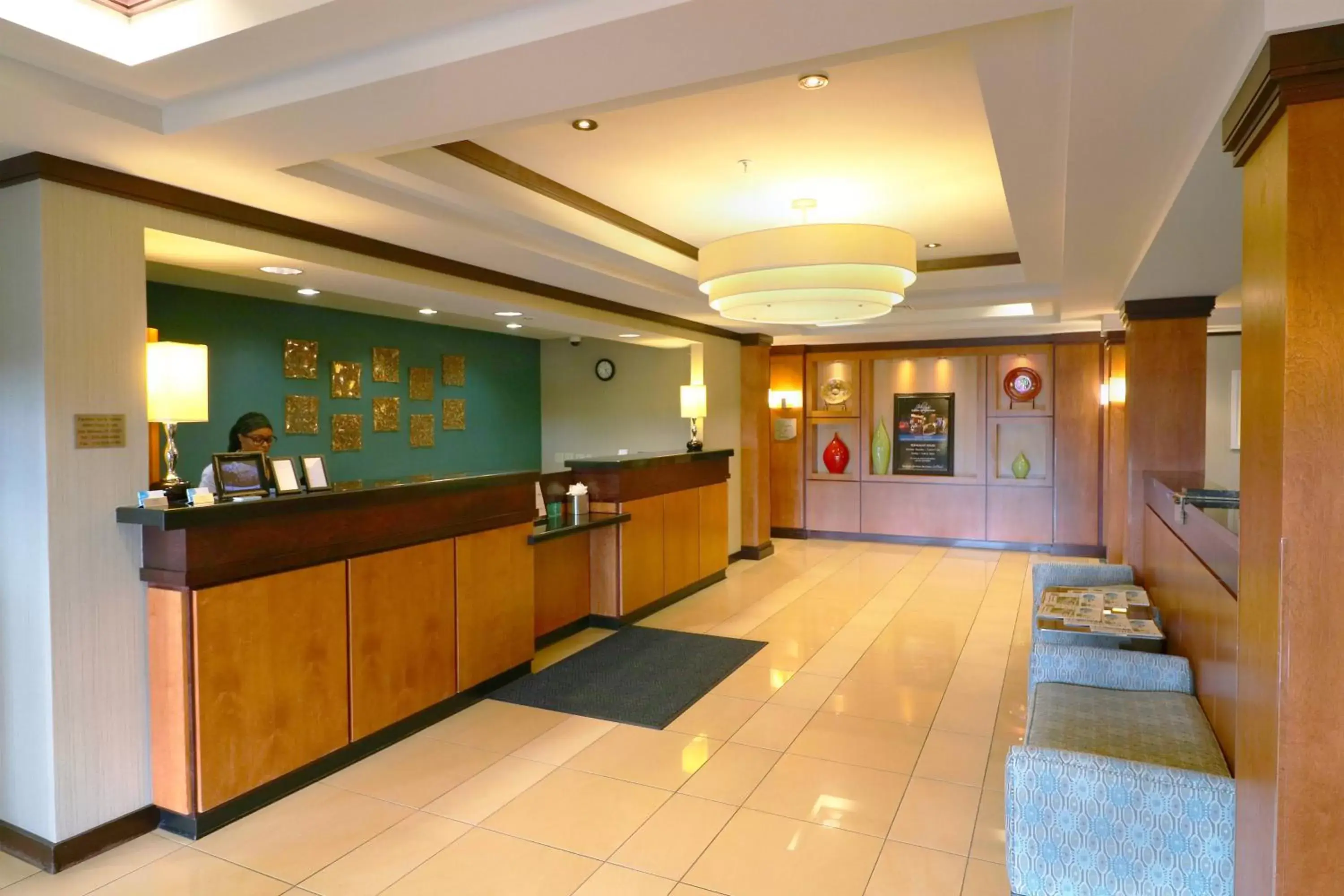 Lobby or reception, Lobby/Reception in Fairfield Inn & Suites Des Moines Airport